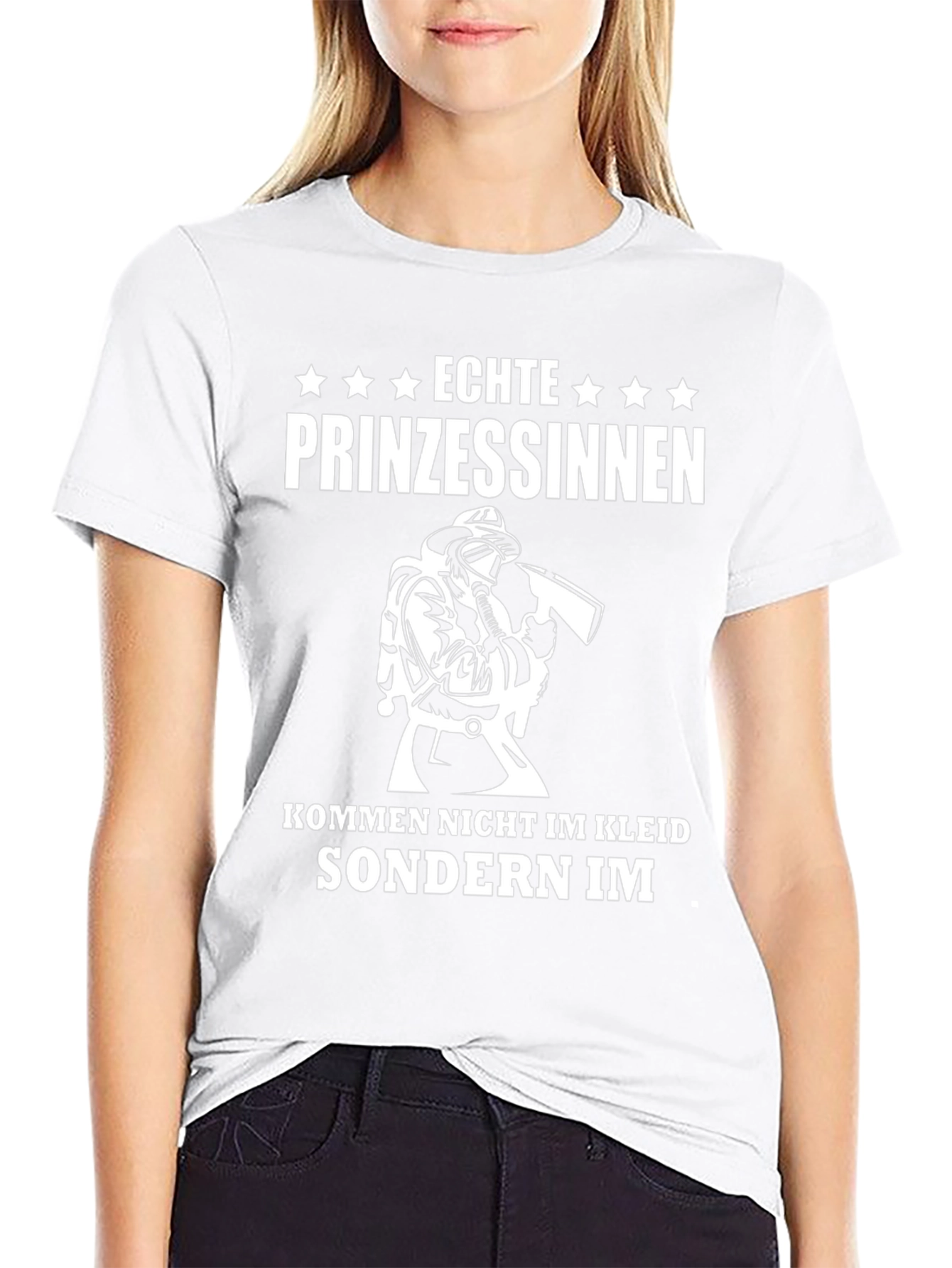 Firefighter Princess T-Shirt