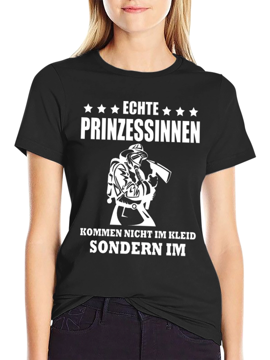 Firefighter Princess T-Shirt