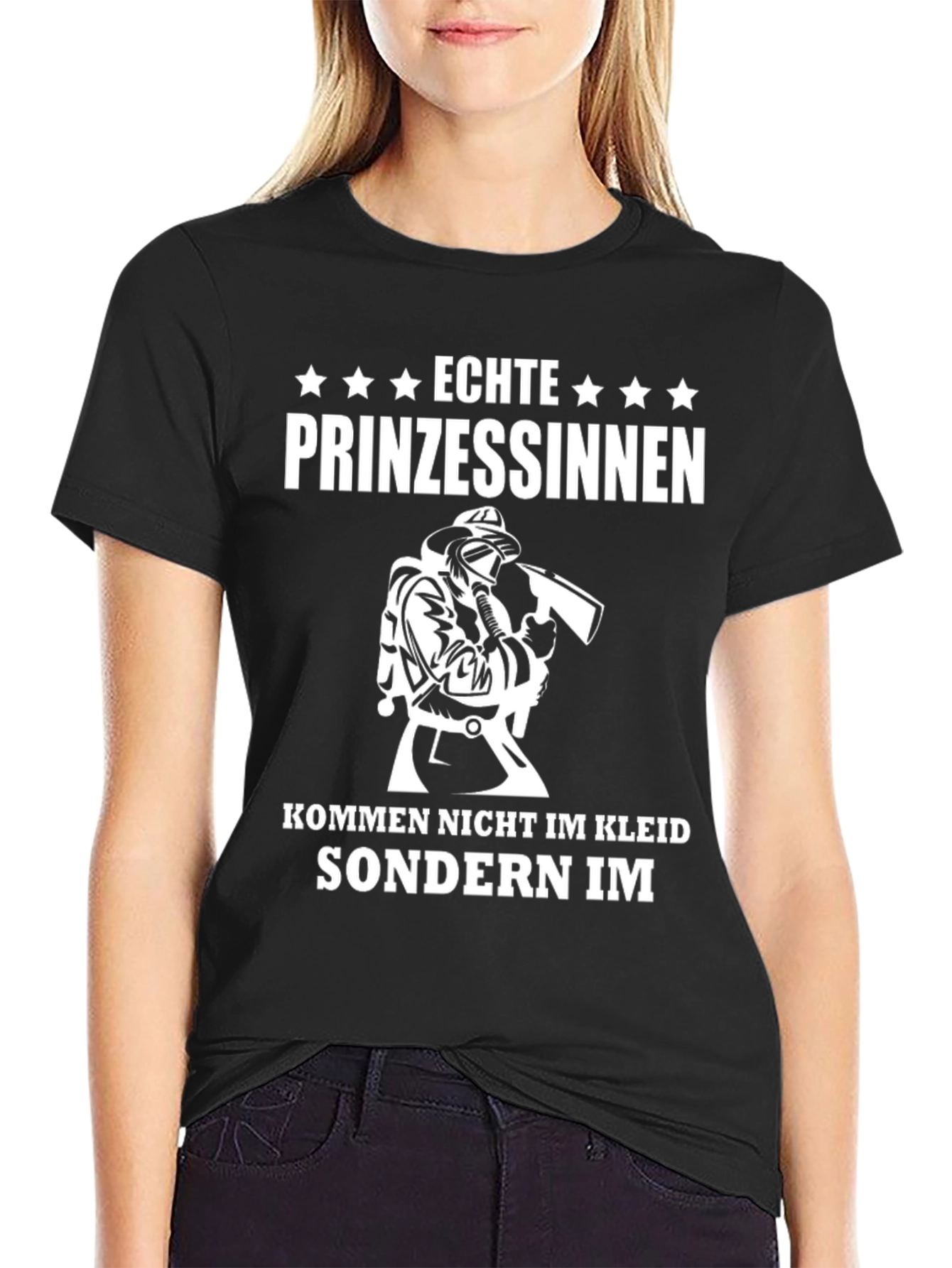 Firefighter Princess T-Shirt