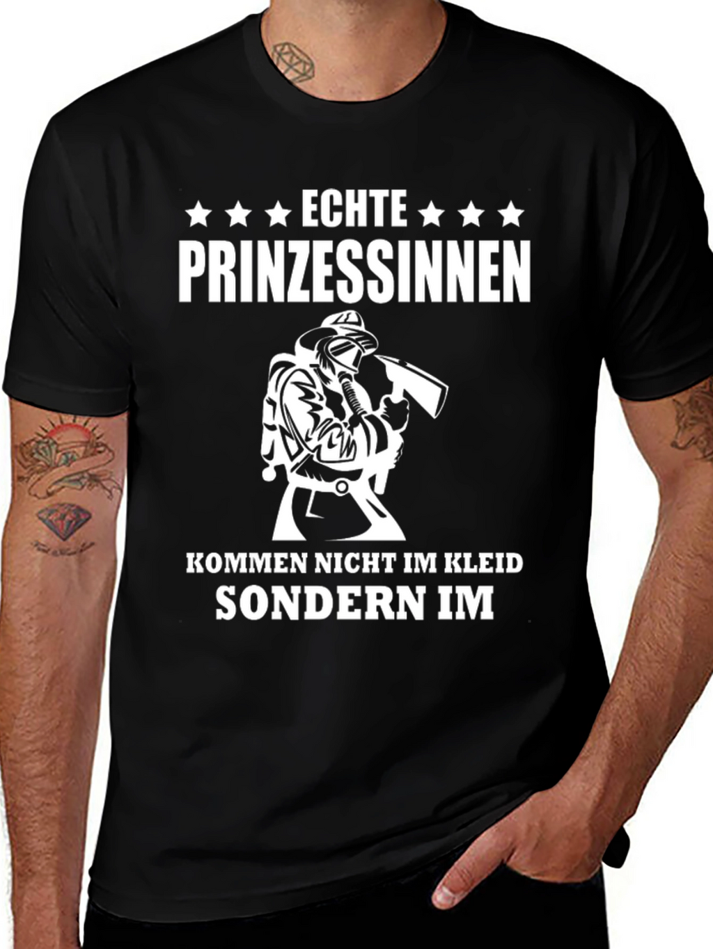 Firefighter Princess T-Shirt