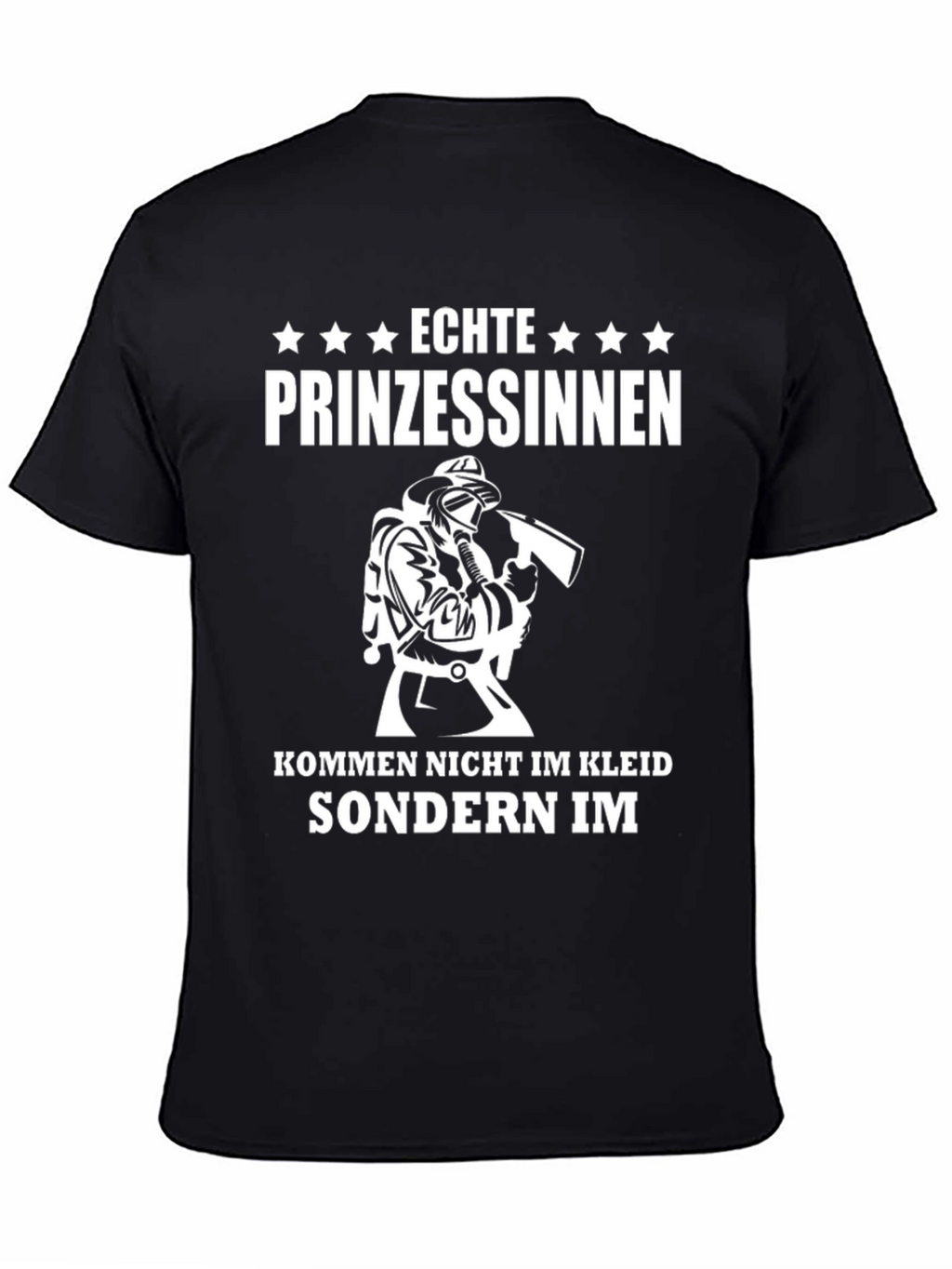 Firefighter Princess T-Shirt