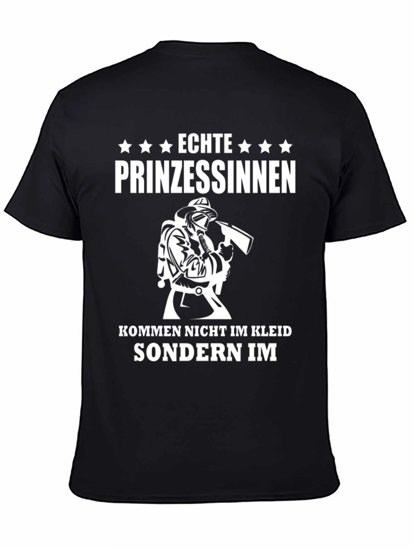 Firefighter Princess T-Shirt