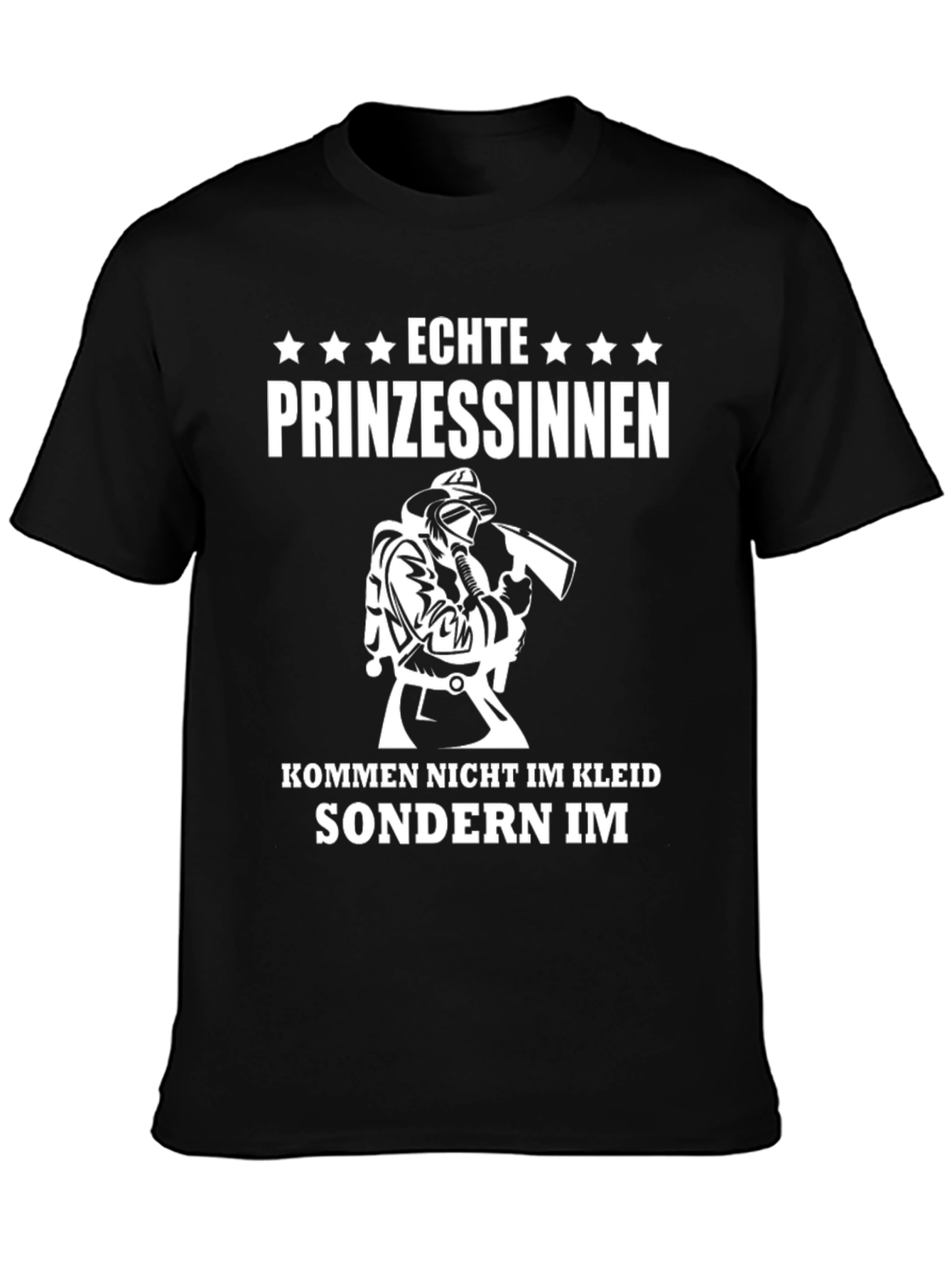 Firefighter Princess T-Shirt