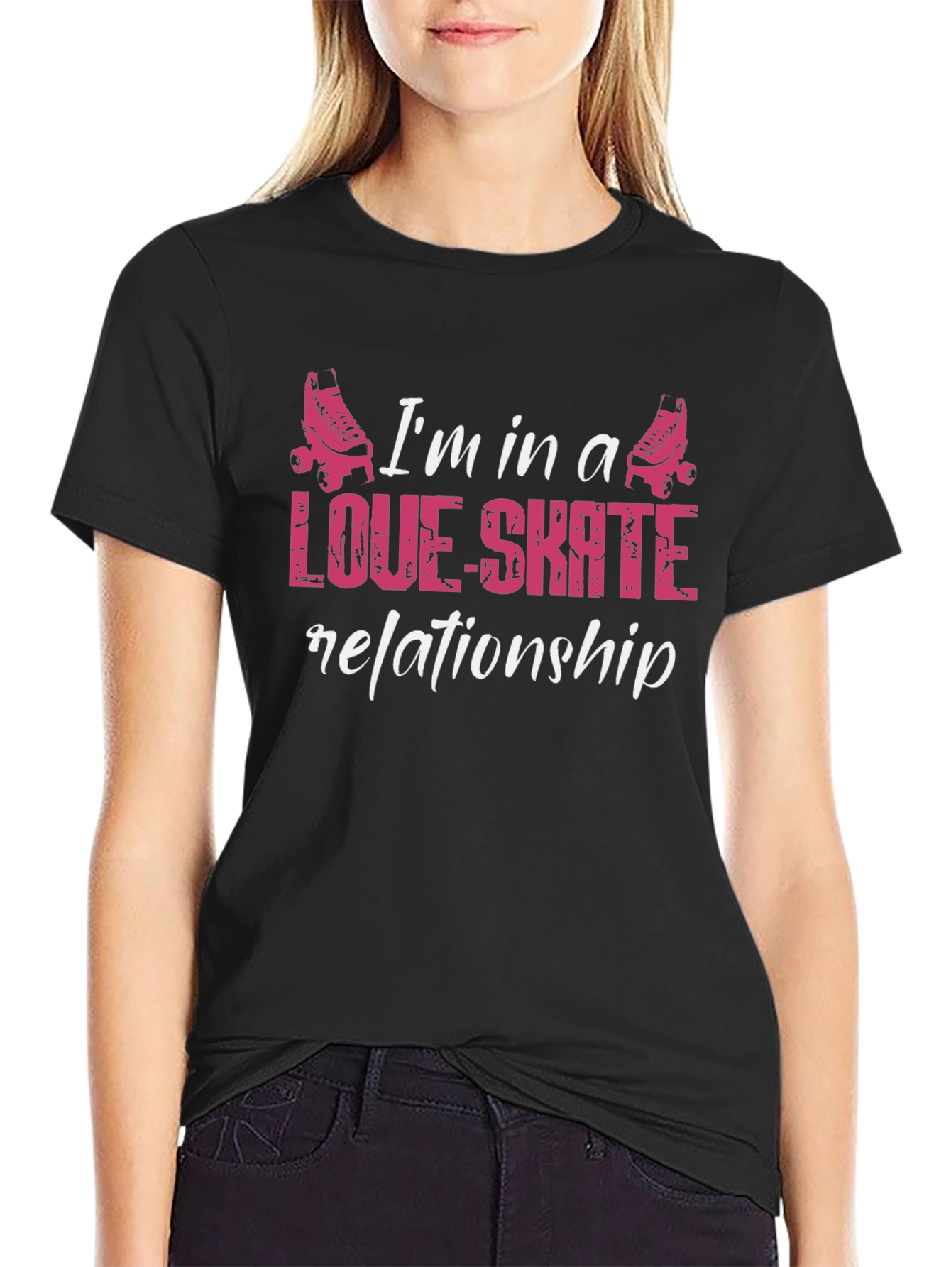Love-Skate Relationship Graphic T-Shirt