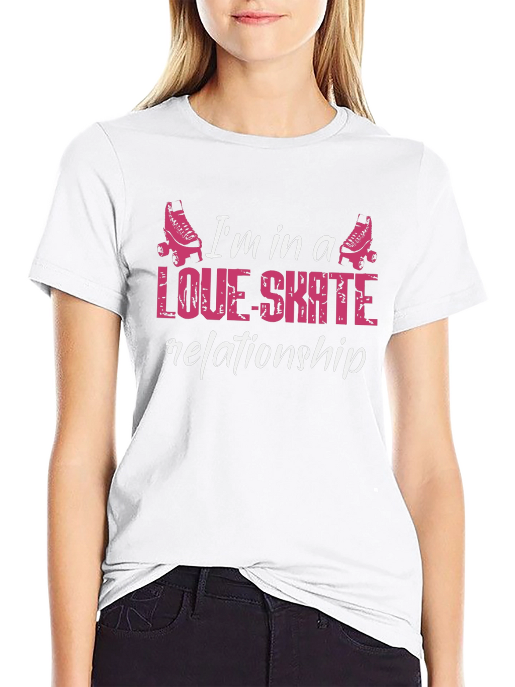 Love-Skate Relationship Graphic T-Shirt