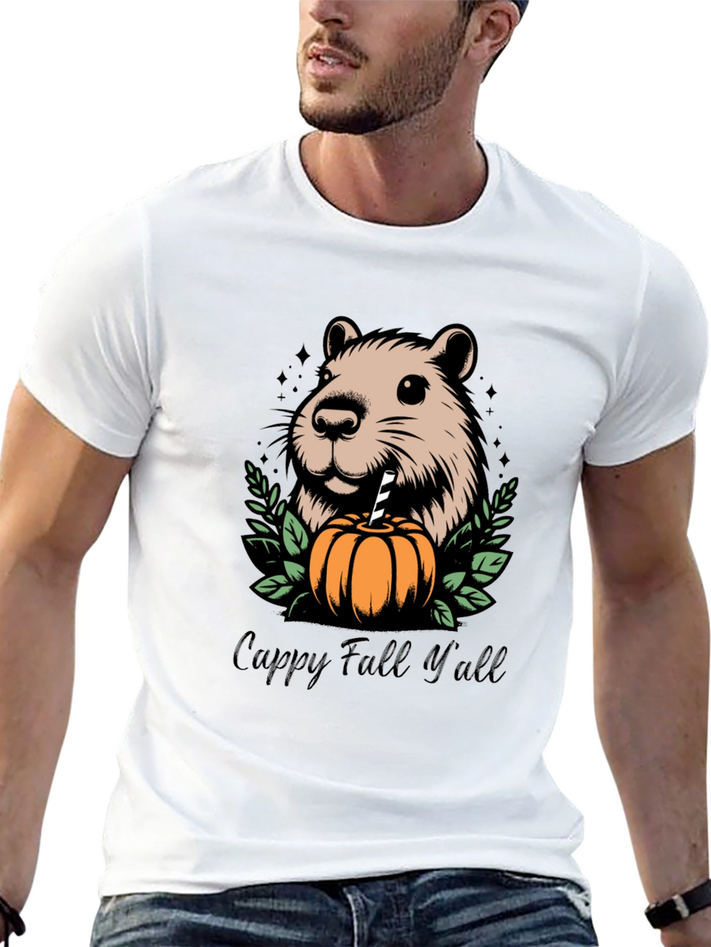 Capybara Fall Yall T-Shirt
