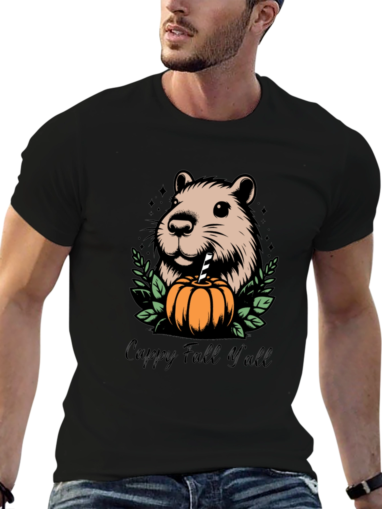 Capybara Fall Yall T-Shirt