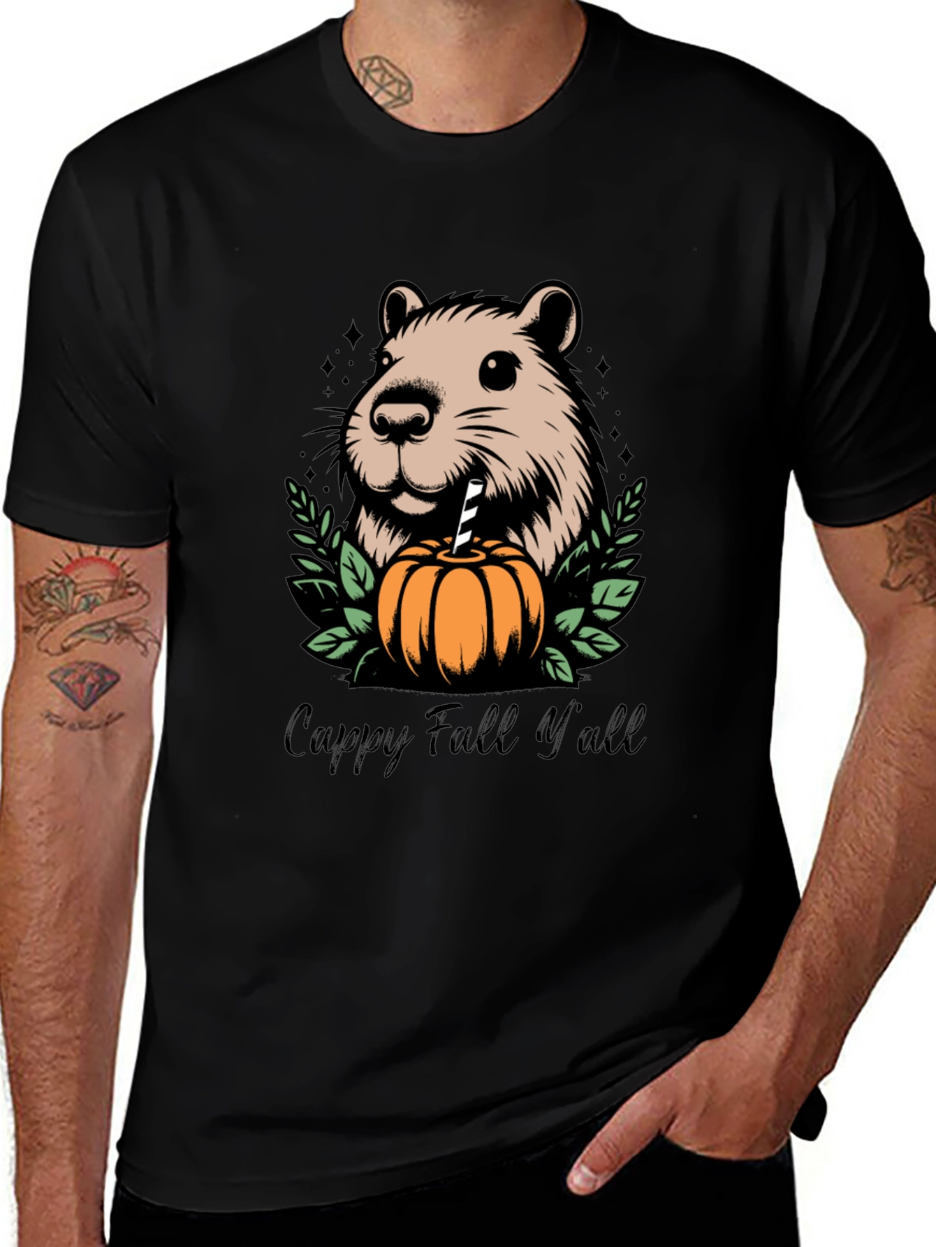 Capybara Fall Yall T-Shirt