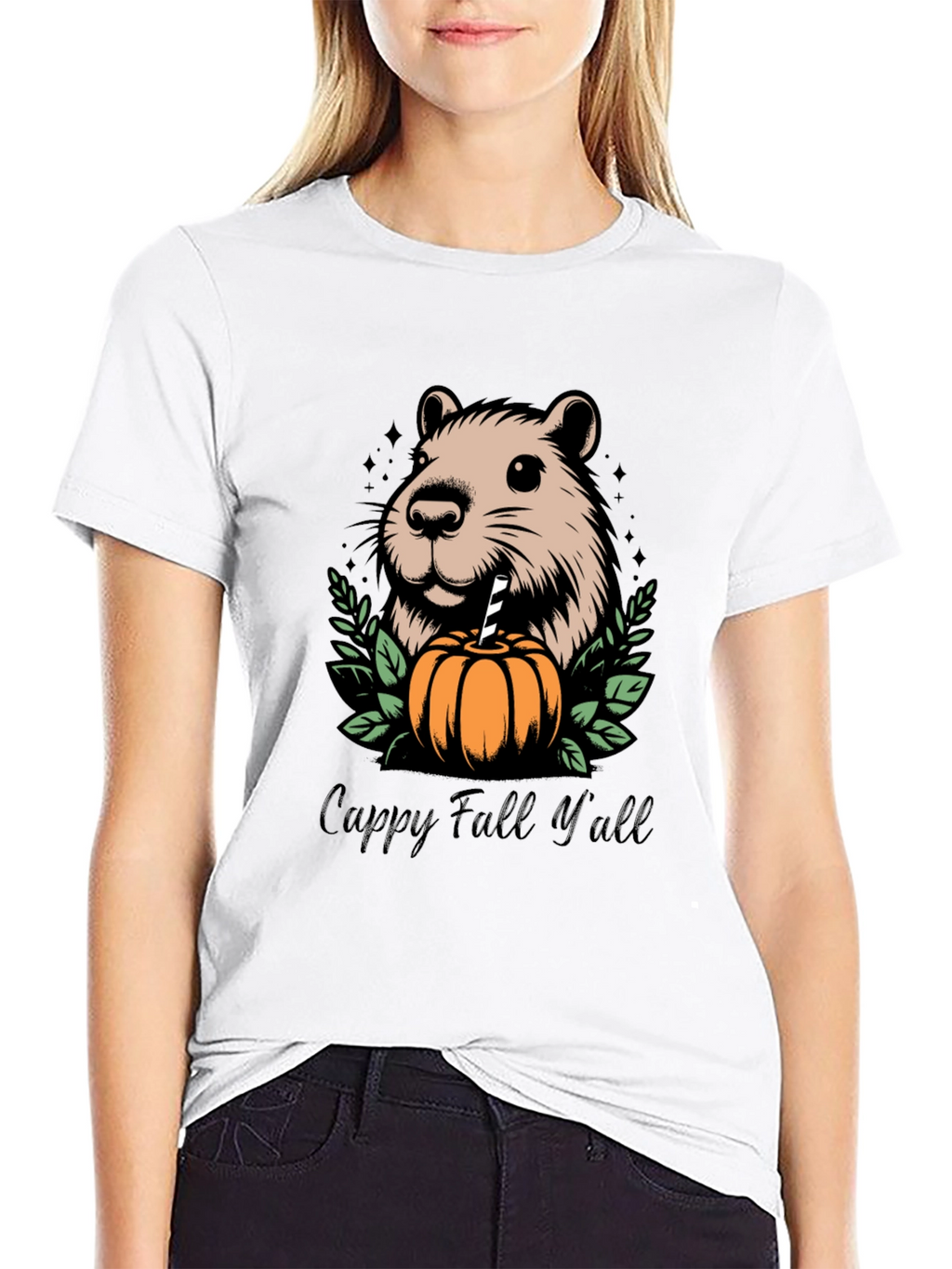 Capybara Fall Yall T-Shirt