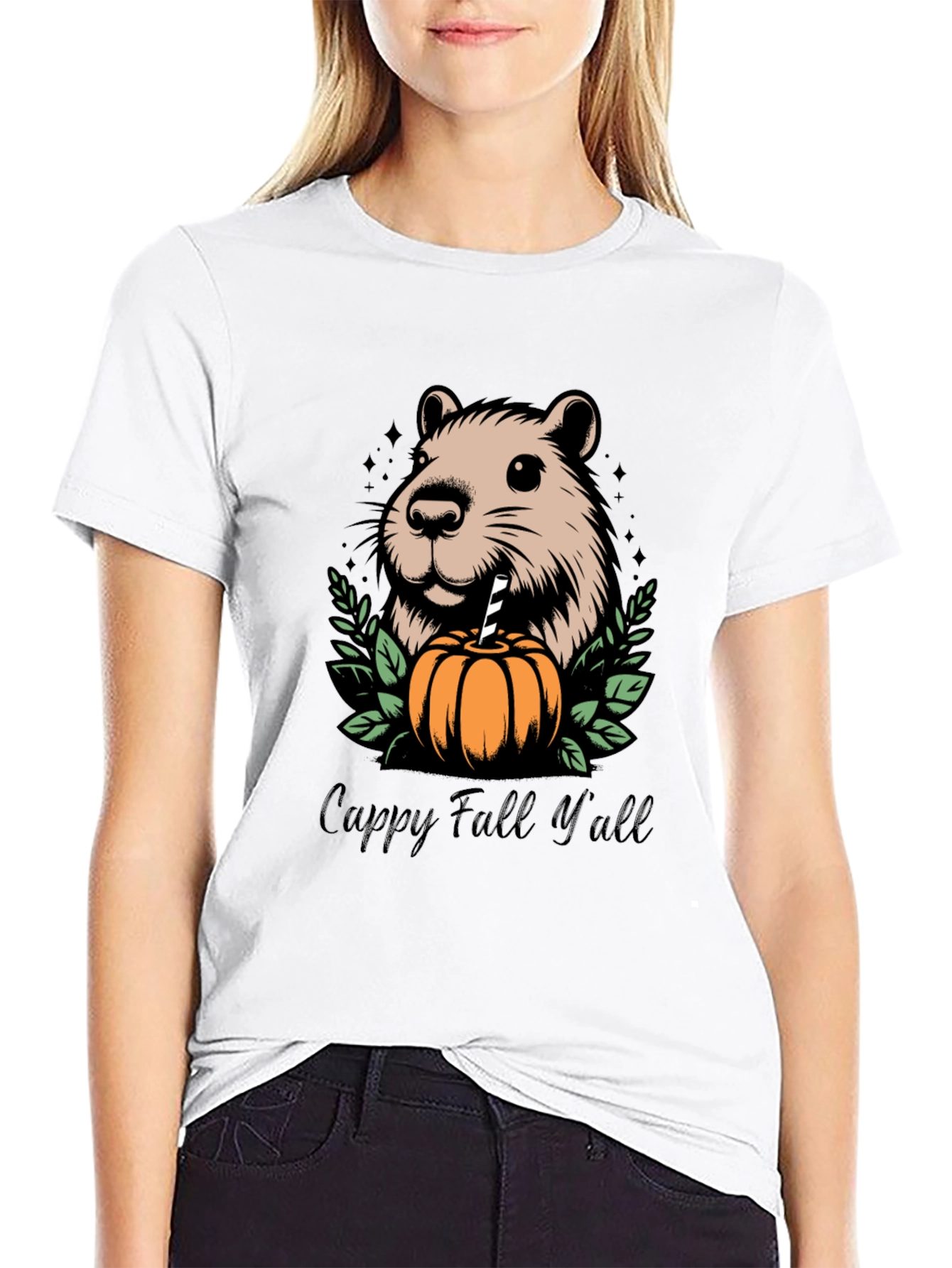 Capybara Fall Yall T-Shirt