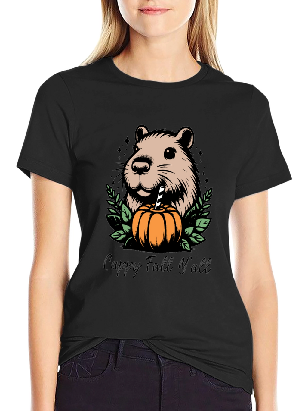 Capybara Fall Yall T-Shirt