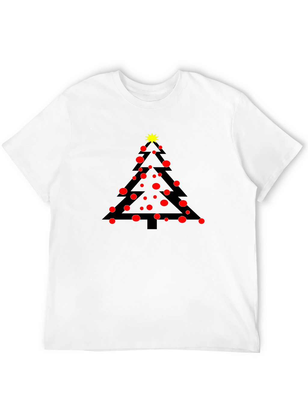 Festive Christmas Tree T-Shirt - Holiday Apparel
