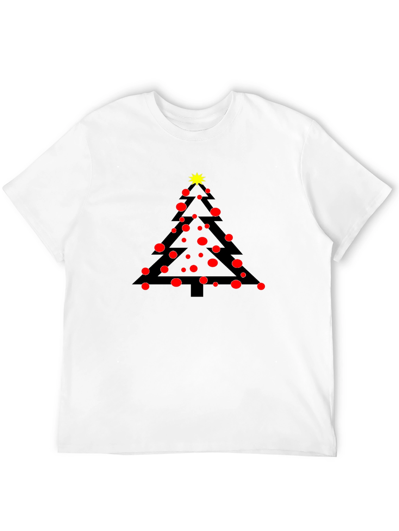 Festive Christmas Tree T-Shirt - Holiday Apparel