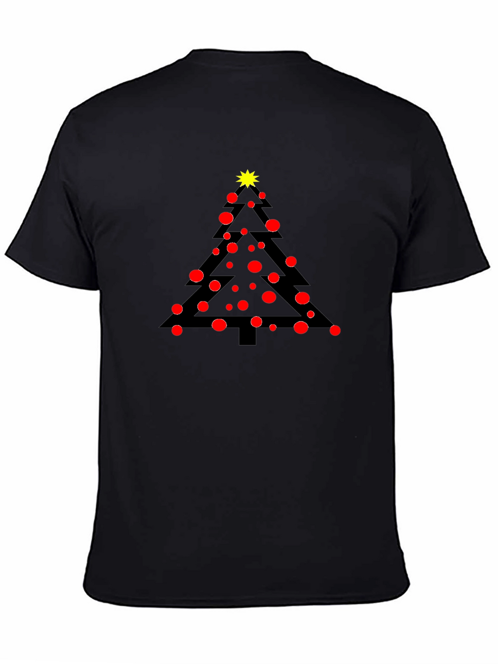 Festive Christmas Tree T-Shirt - Holiday Apparel