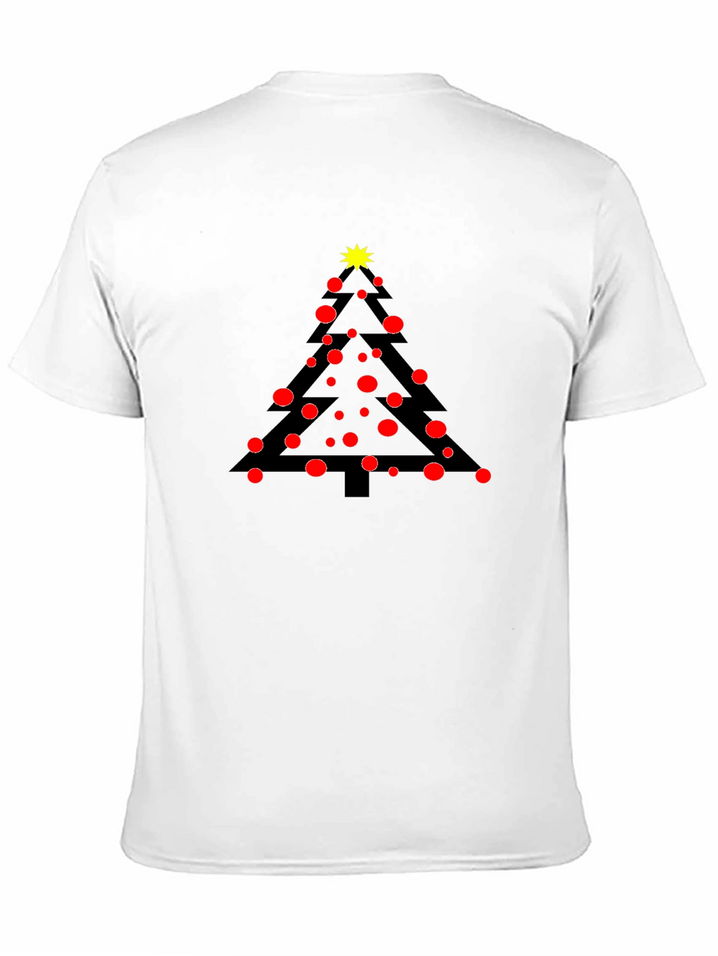 Festive Christmas Tree T-Shirt - Holiday Apparel
