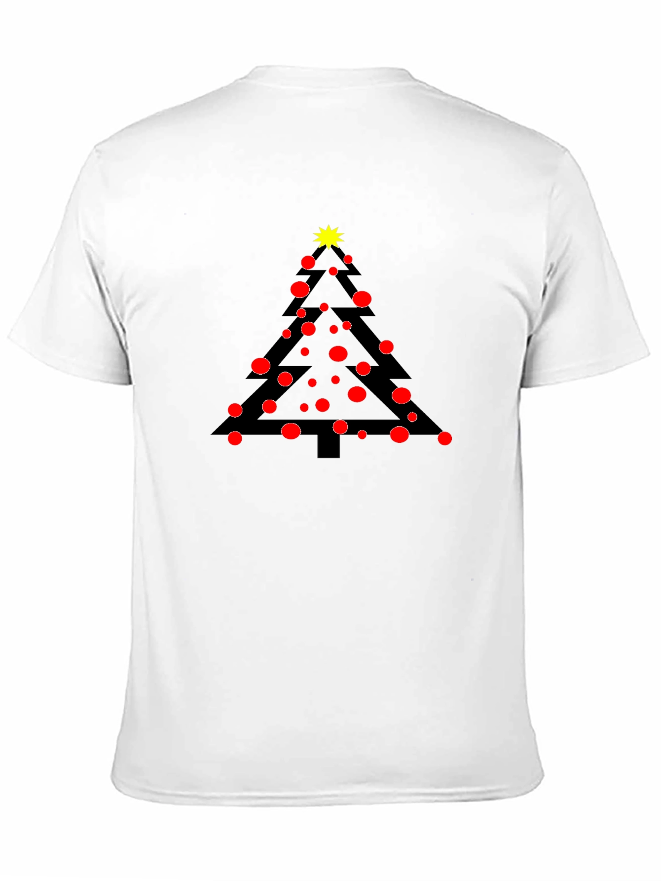 Festive Christmas Tree T-Shirt - Holiday Apparel