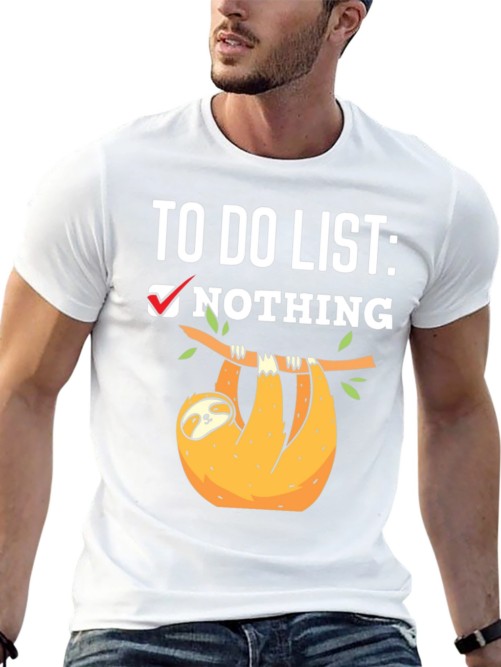 Sloth To-Do List: Nothing T-Shirt