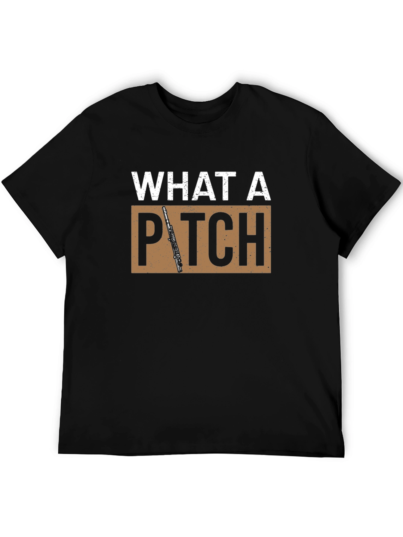 What a Pitch T-Shirt - Music Flute Tee