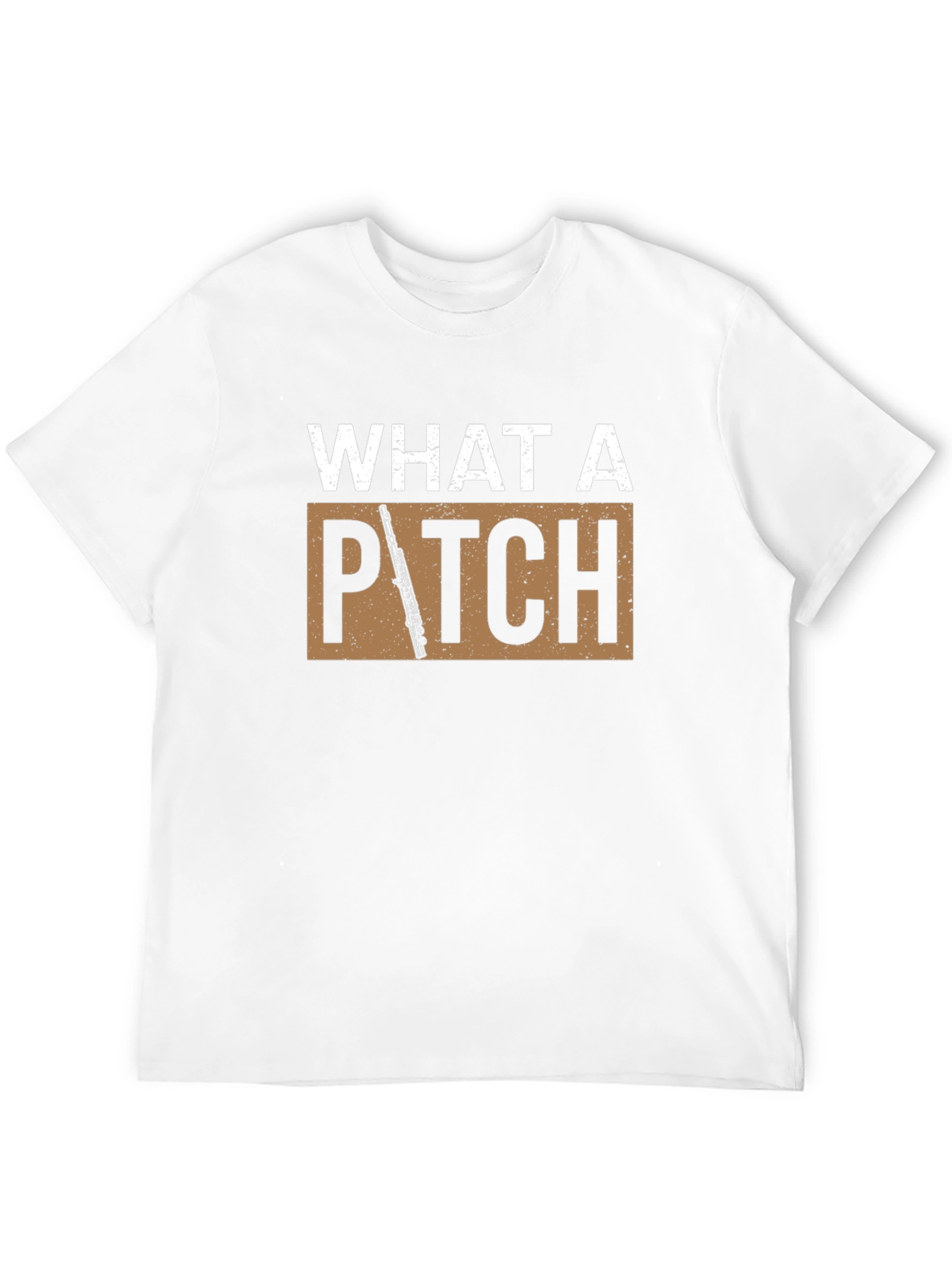 What a Pitch T-Shirt - Music Flute Tee