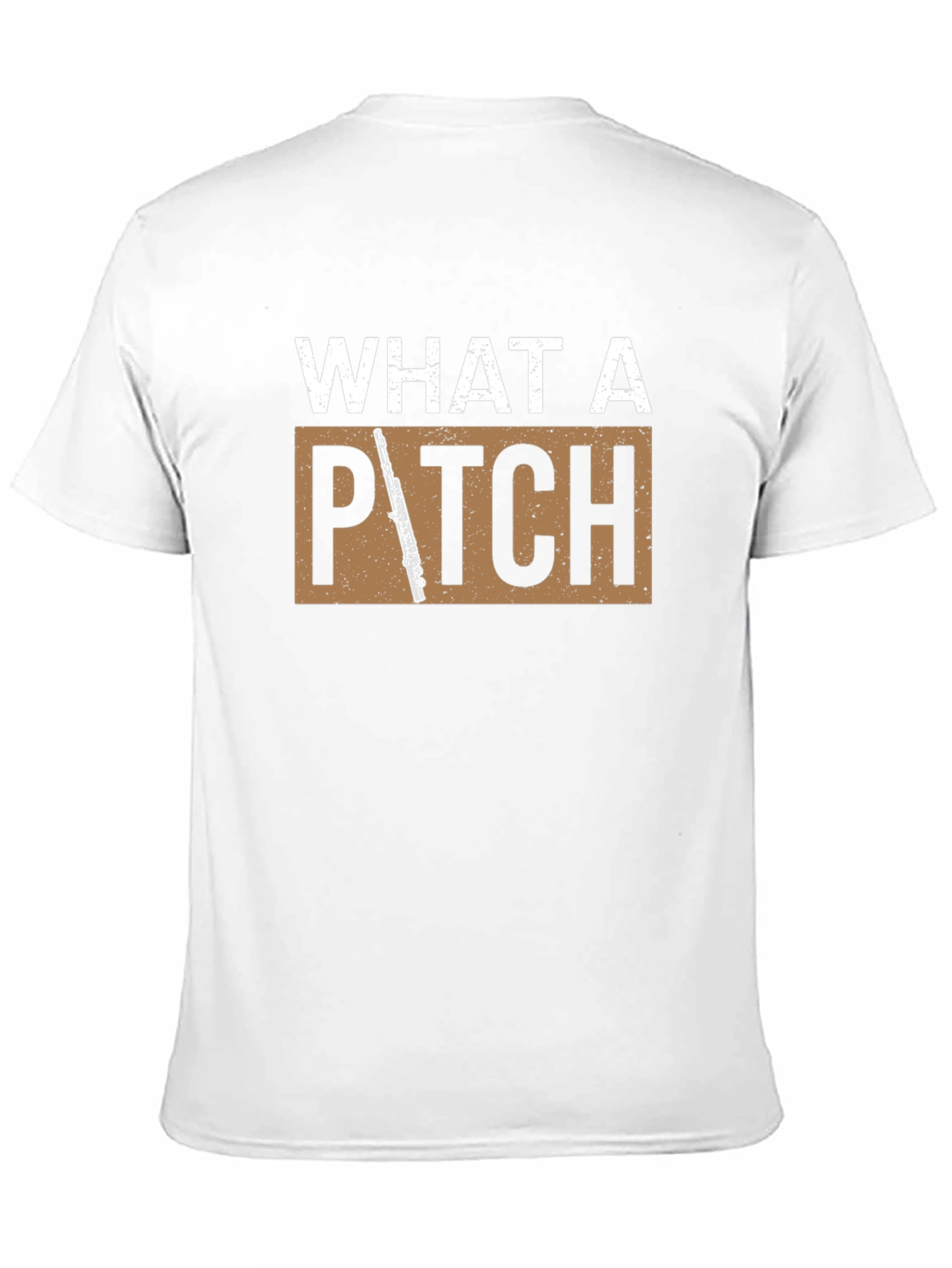 What a Pitch T-Shirt - Music Flute Tee