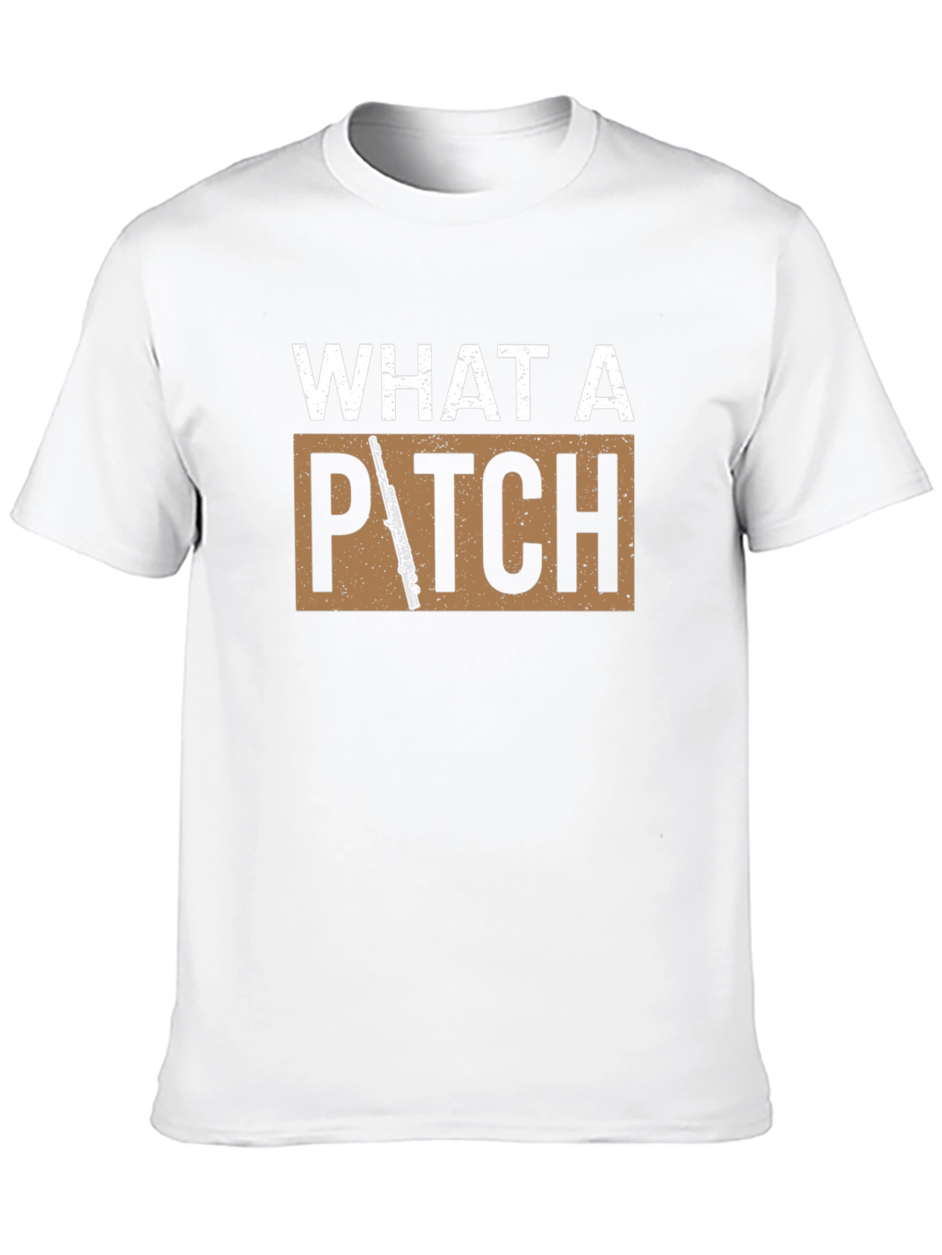 What a Pitch T-Shirt - Music Flute Tee