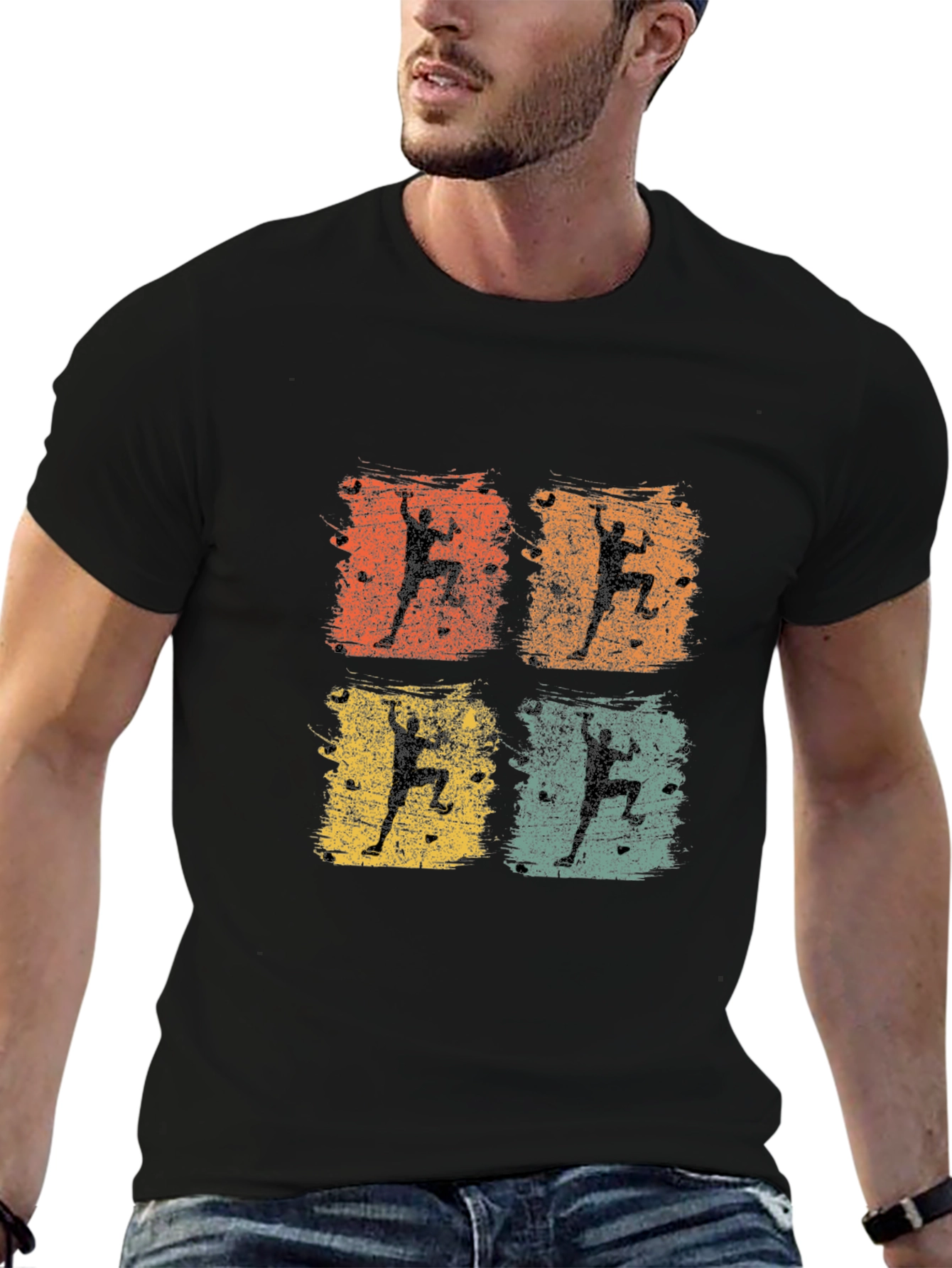 Retro Climbing T-Shirt