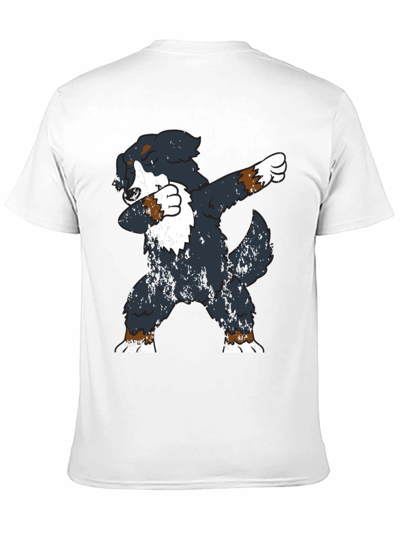 Dabbing Dog Graphic Tee - Trendy Casual Wear