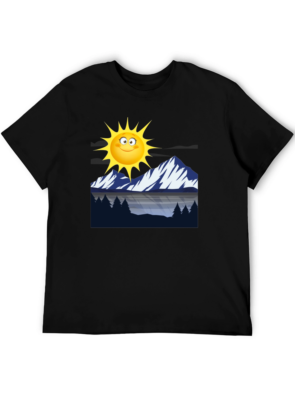Sun & Mountains Graphic Tee - Relaxed Fit