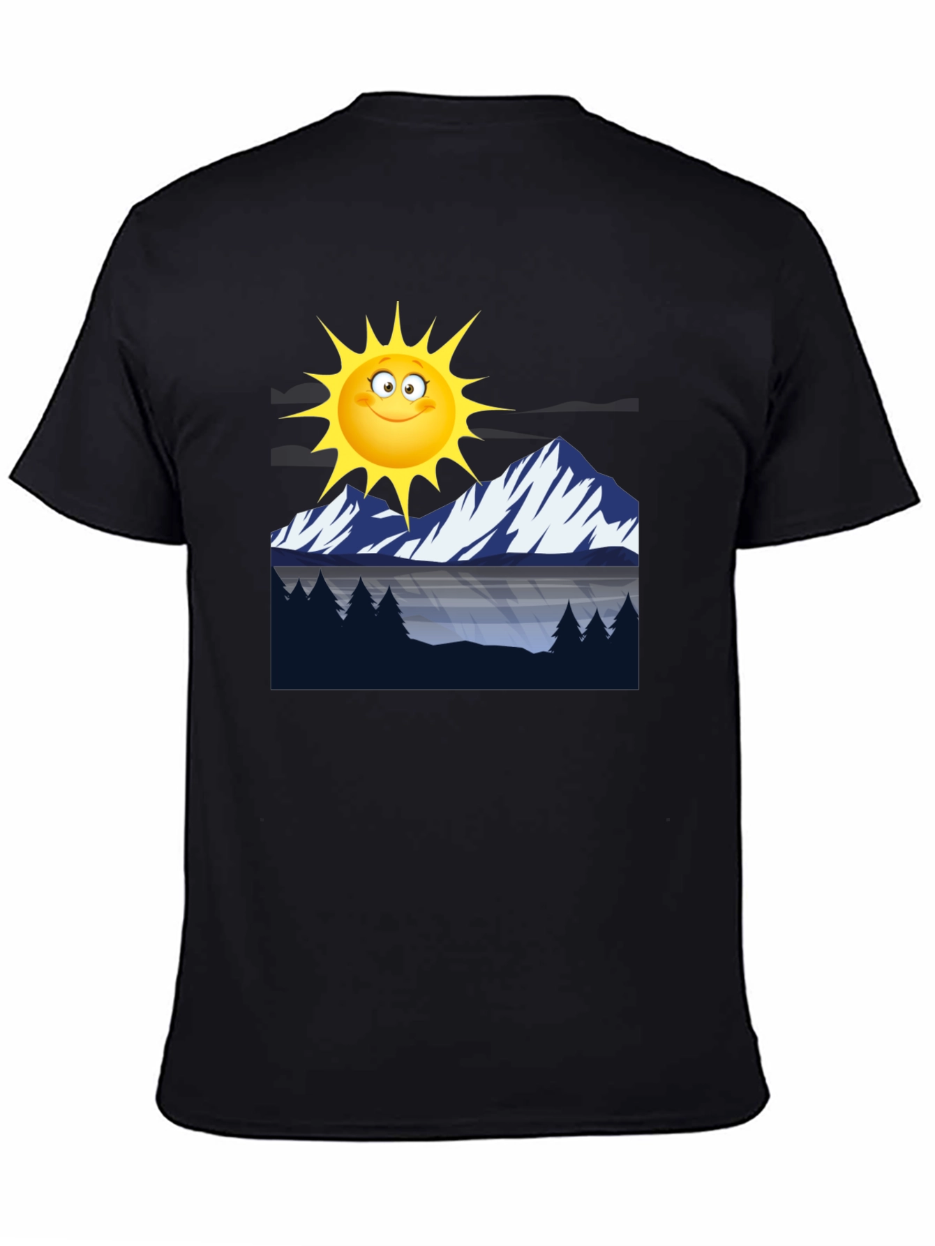 Sun & Mountains Graphic Tee - Relaxed Fit