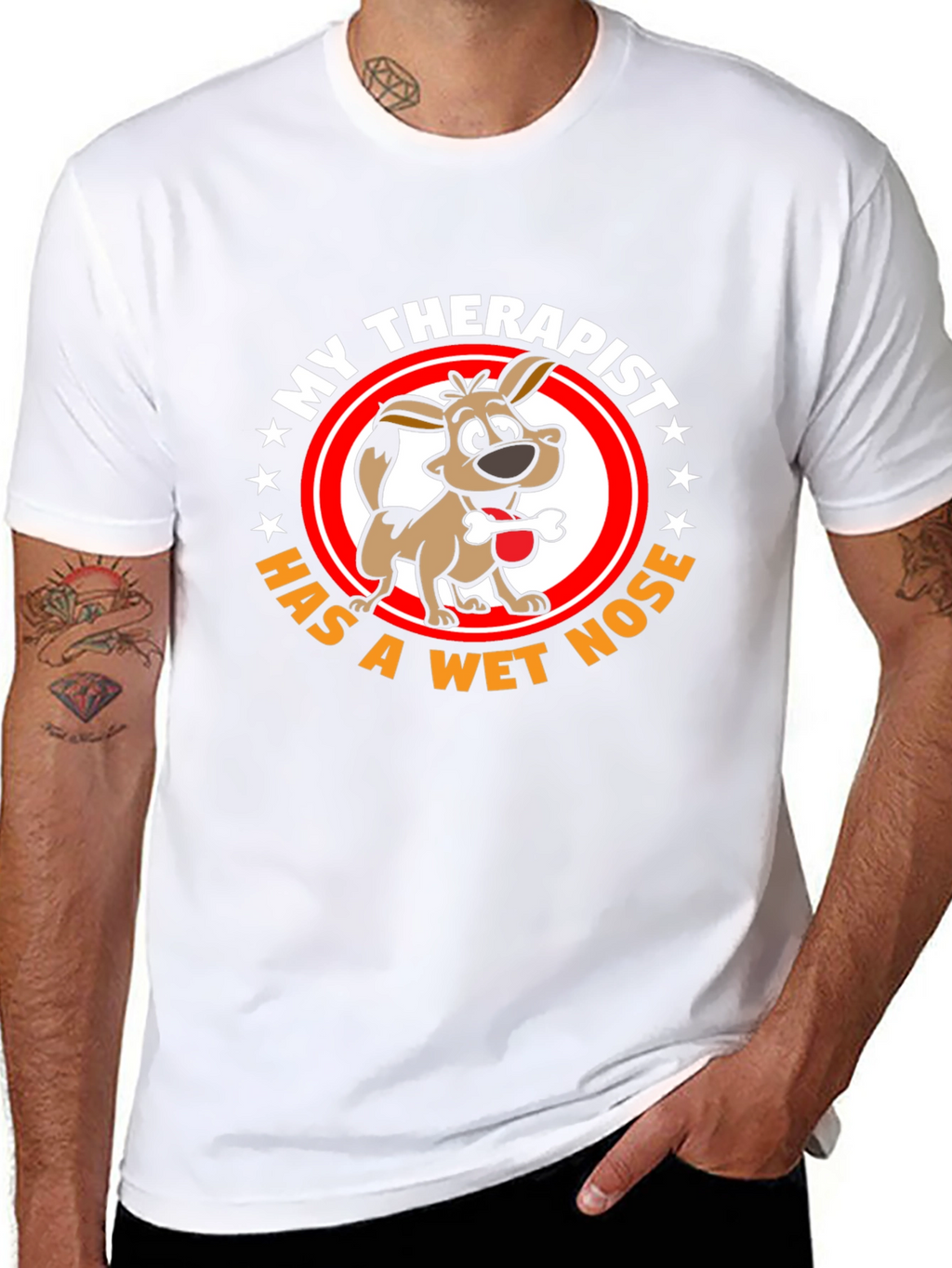 My Therapist Dog T-Shirt - Wet Nose