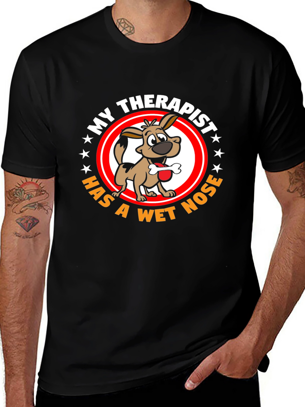 My Therapist Dog T-Shirt - Wet Nose