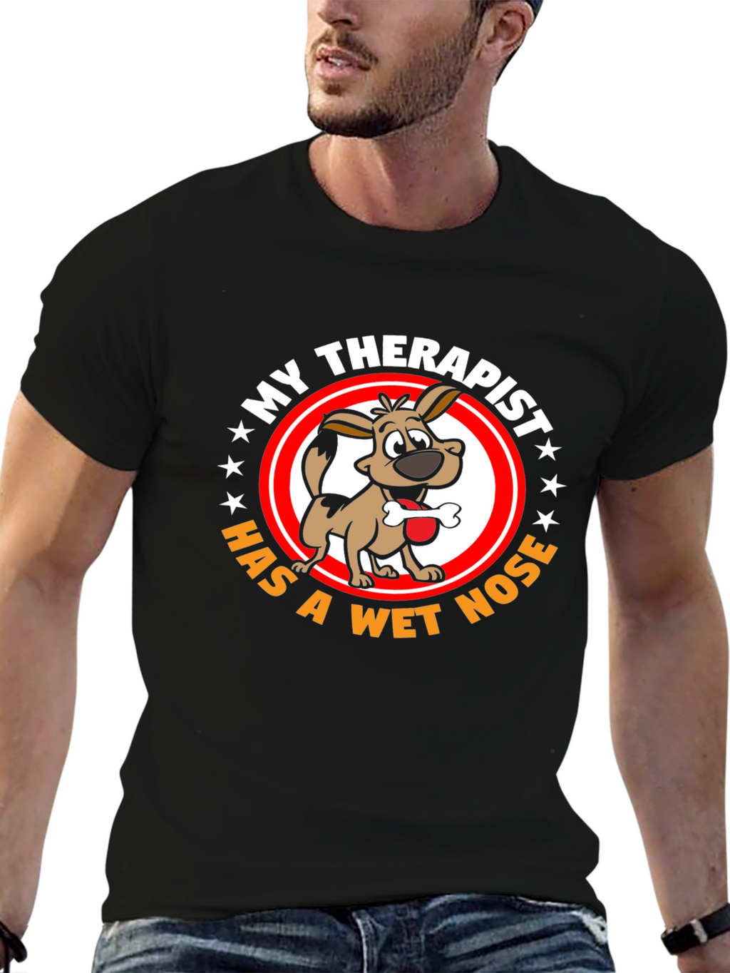 My Therapist Dog T-Shirt - Wet Nose
