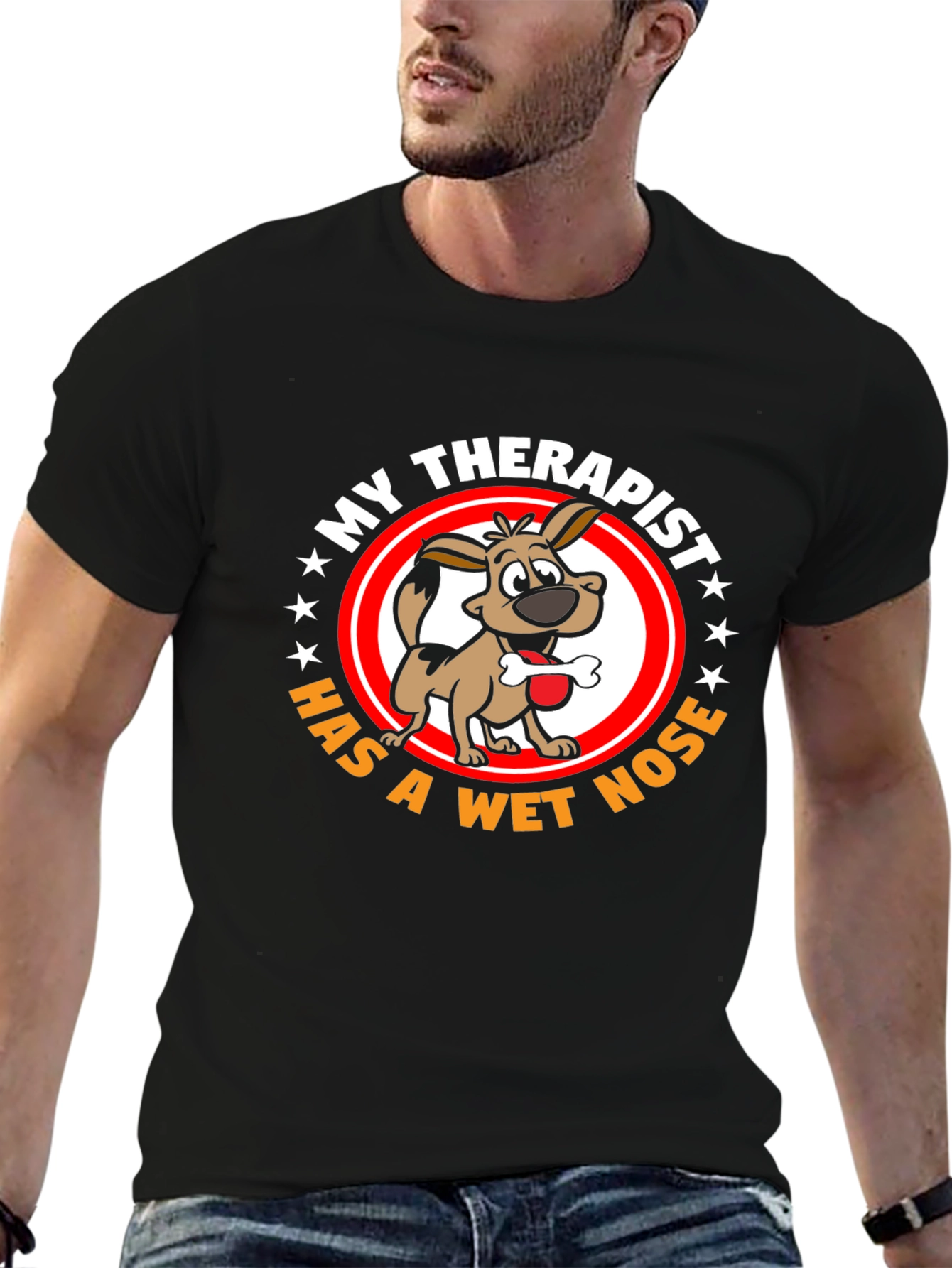 My Therapist Dog T-Shirt - Wet Nose