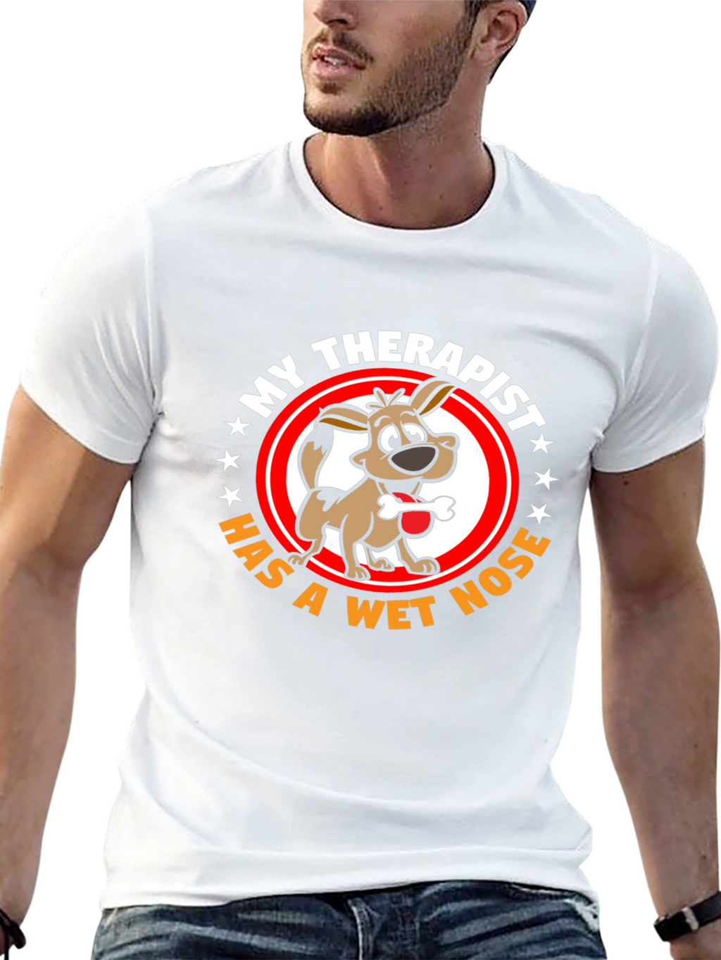 My Therapist Dog T-Shirt - Wet Nose