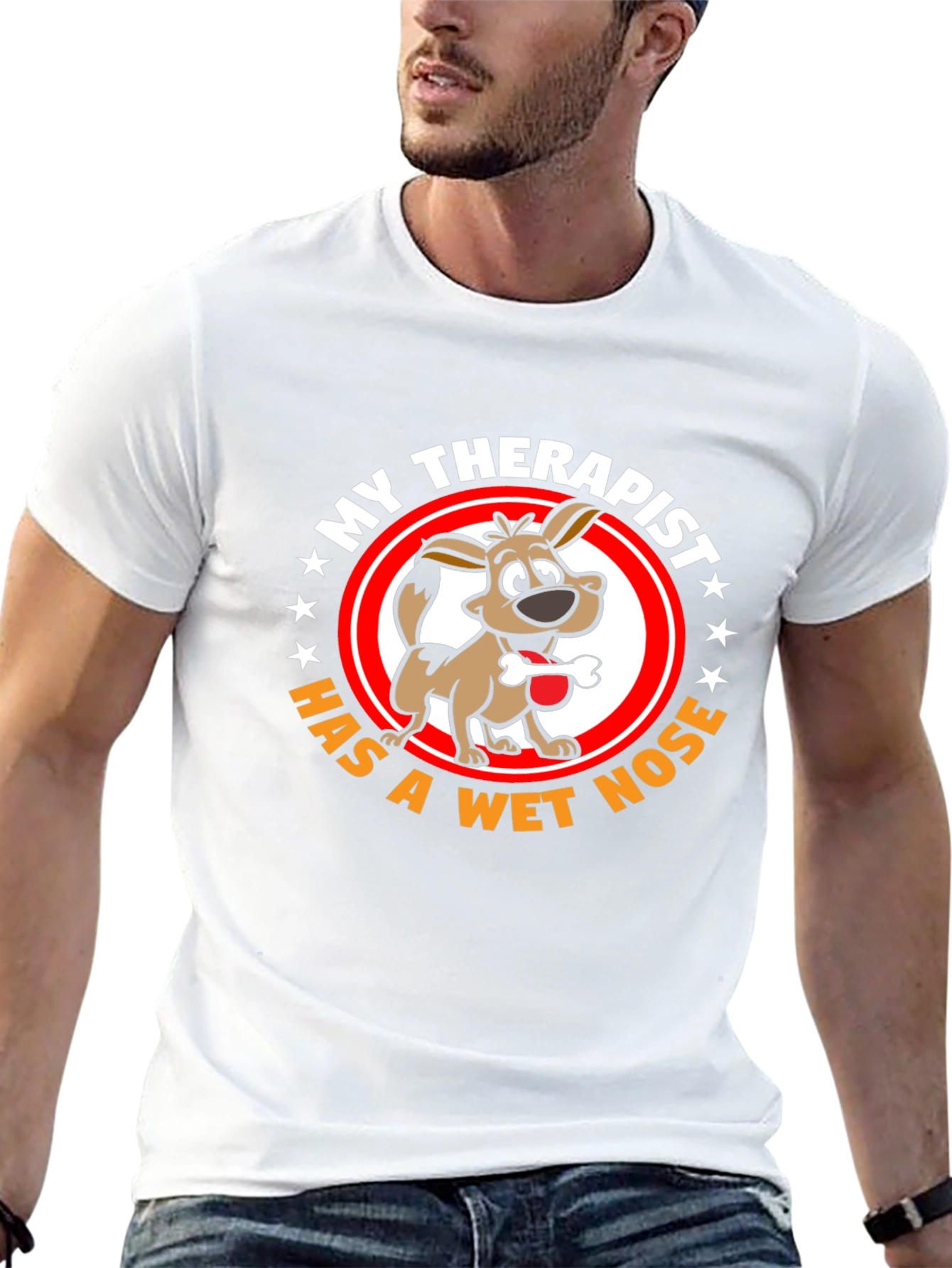 My Therapist Dog T-Shirt - Wet Nose