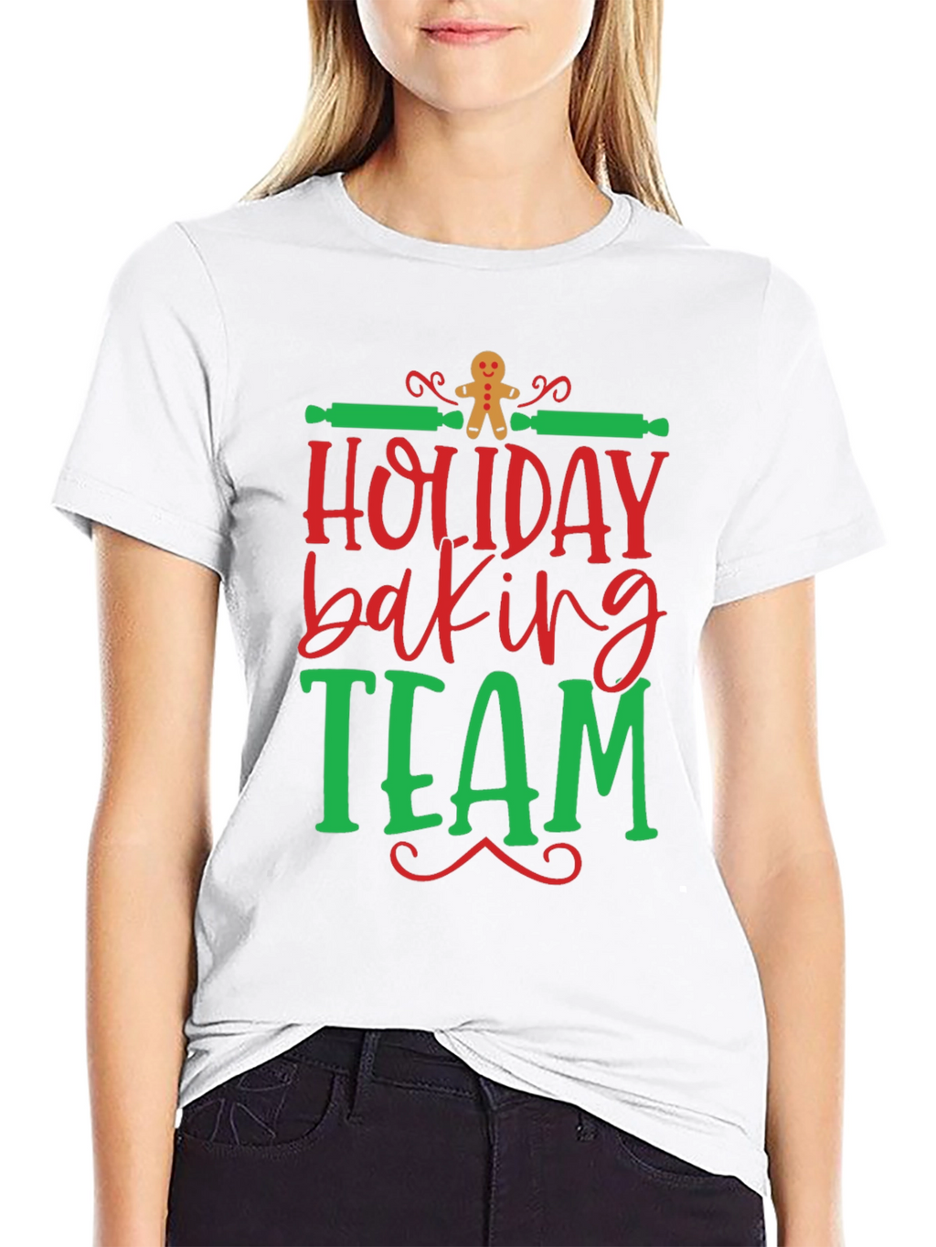 Holiday Baking Team Graphic T-Shirt