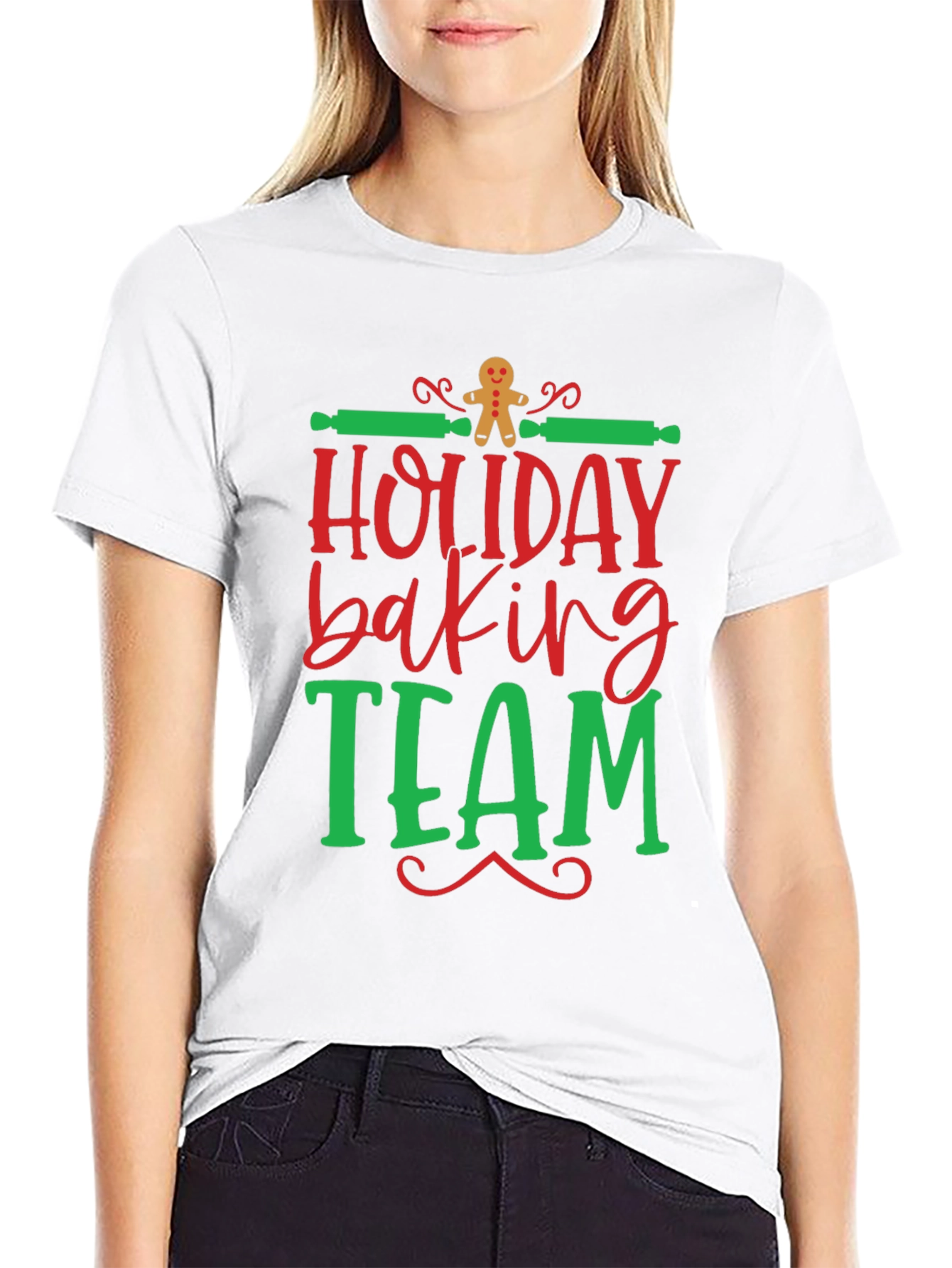 Holiday Baking Team Graphic T-Shirt
