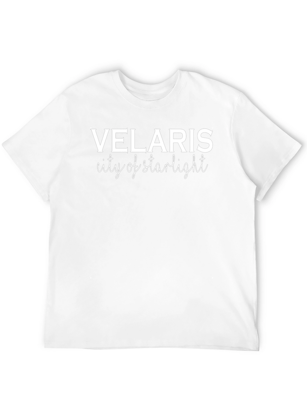 Velaris City of Starlight Black Graphic Tee