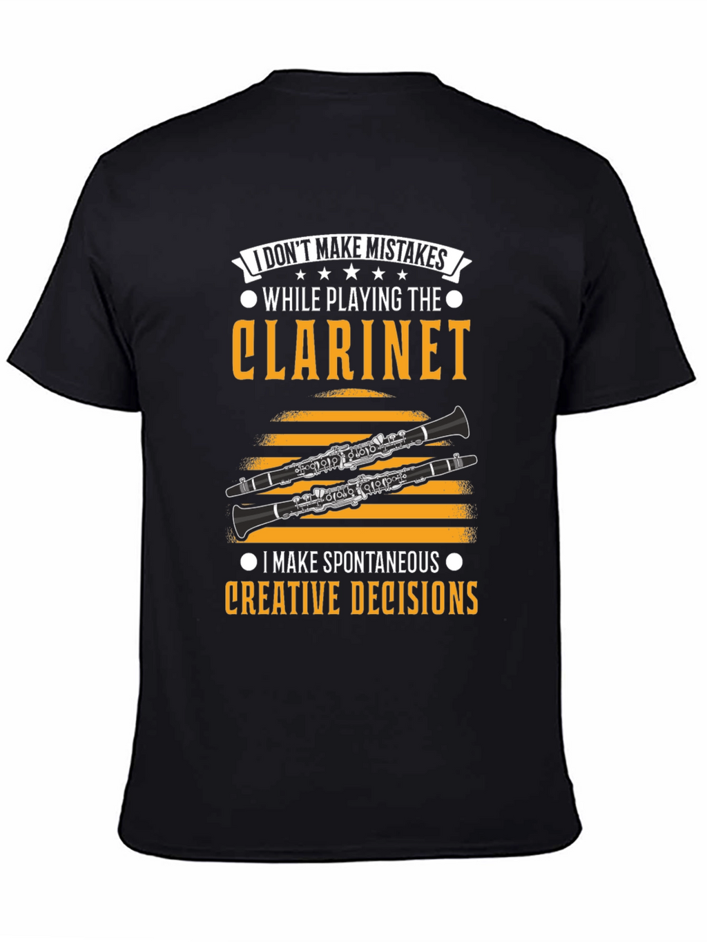 Clarinet Player T-Shirt - Humorous Music Gift