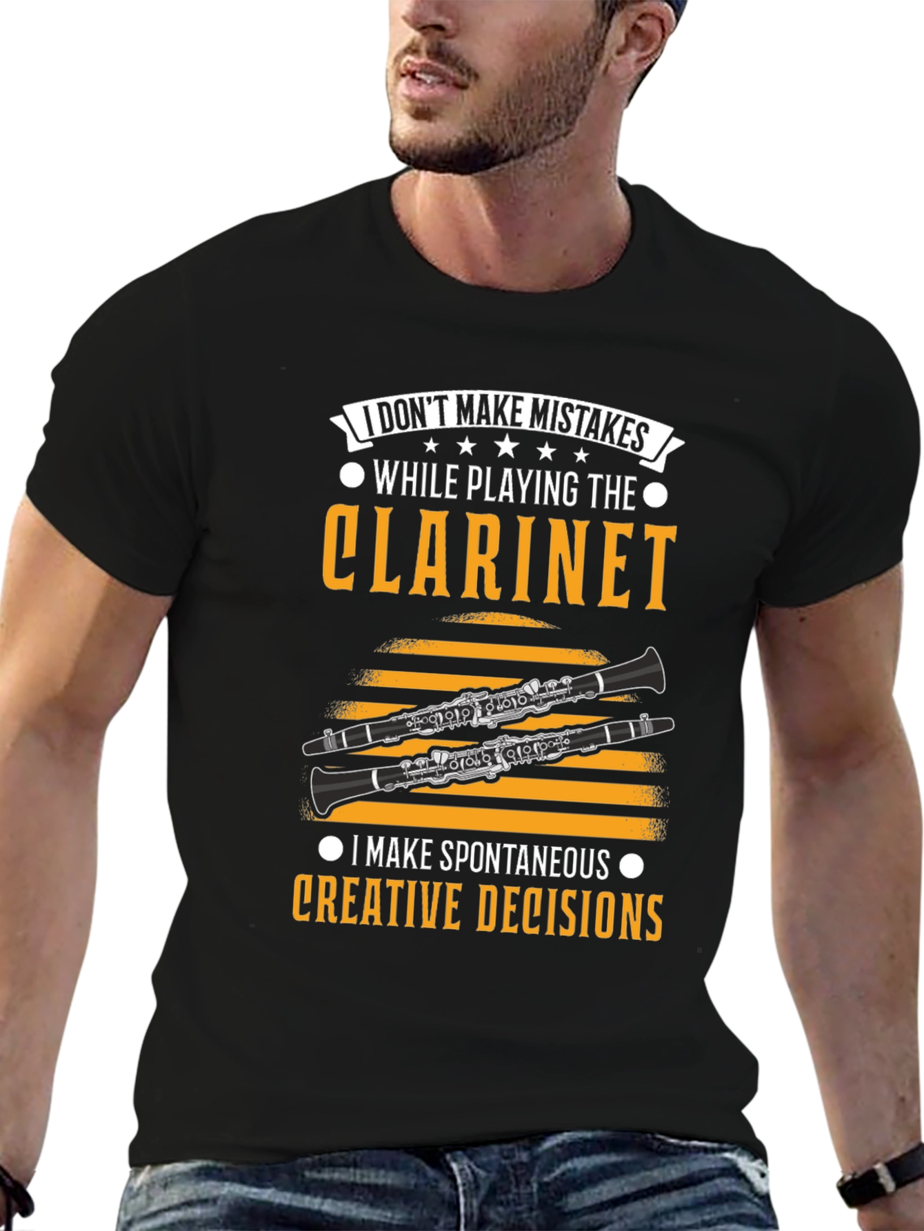 Clarinet Player T-Shirt - Humorous Music Gift