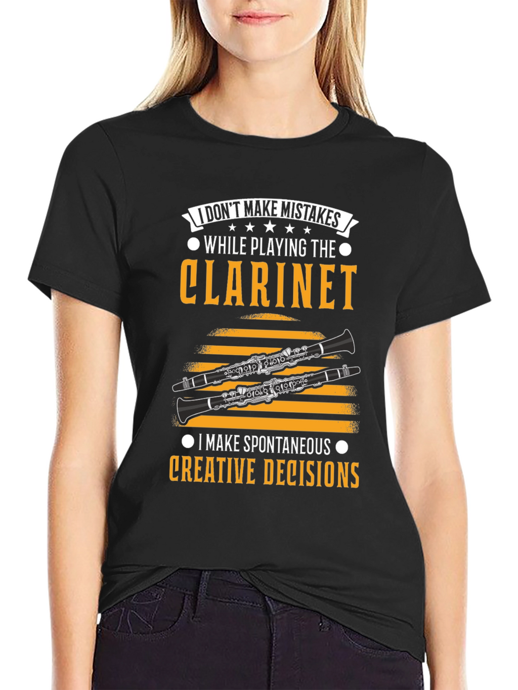 Clarinet Player T-Shirt - Humorous Music Gift