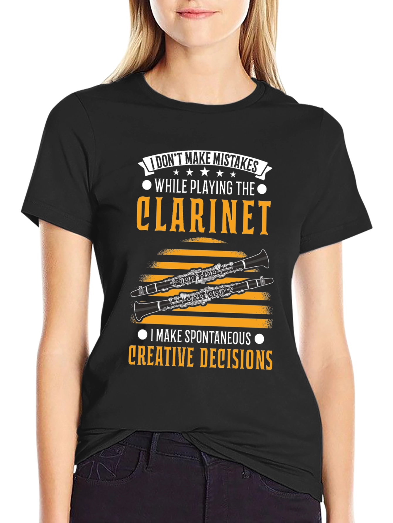 Clarinet Player T-Shirt - Humorous Music Gift