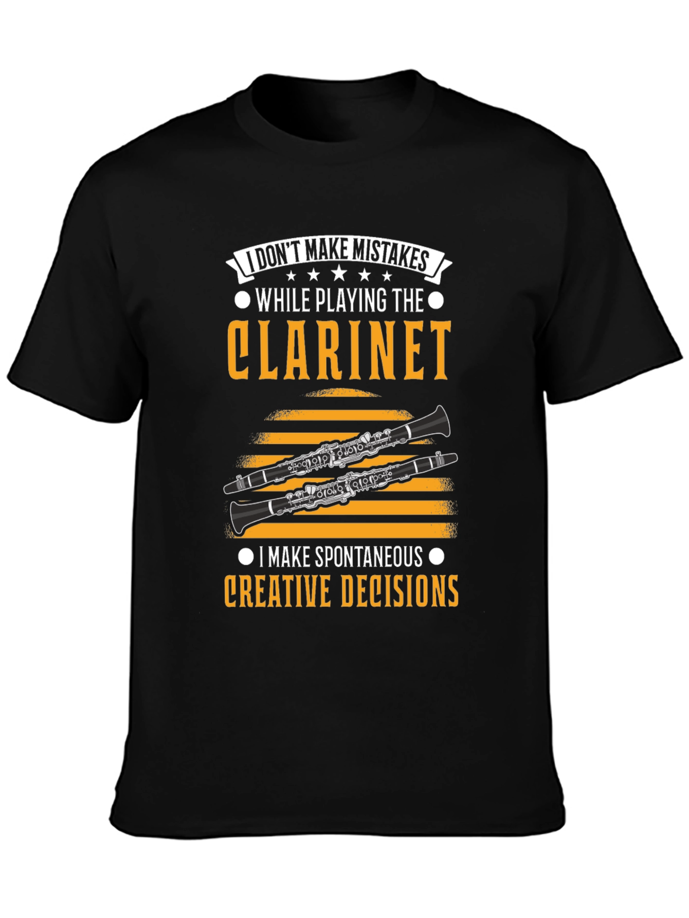 Clarinet Player T-Shirt - Humorous Music Gift