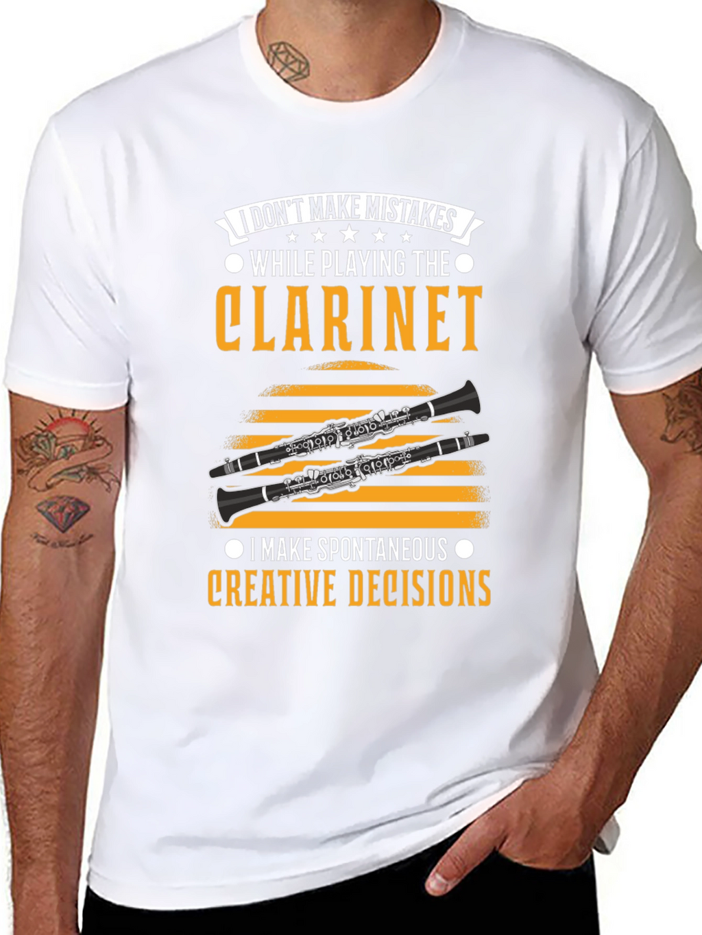 Clarinet Player T-Shirt - Humorous Music Gift
