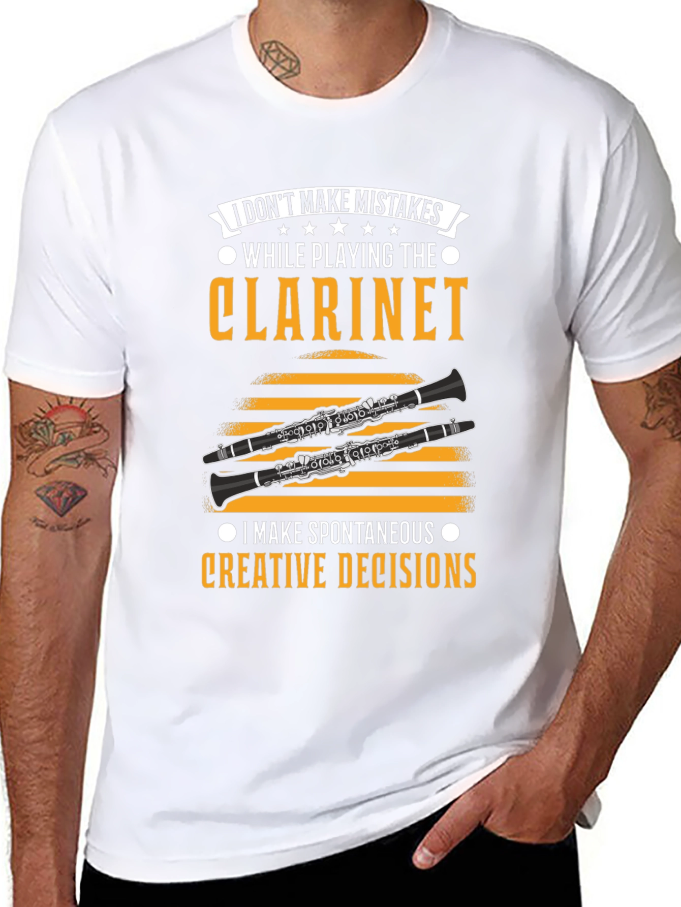 Clarinet Player T-Shirt - Humorous Music Gift