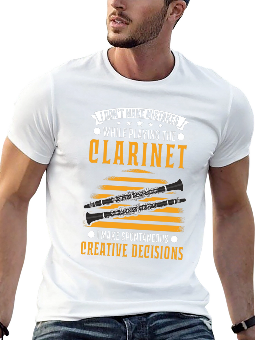 Clarinet Player T-Shirt - Humorous Music Gift