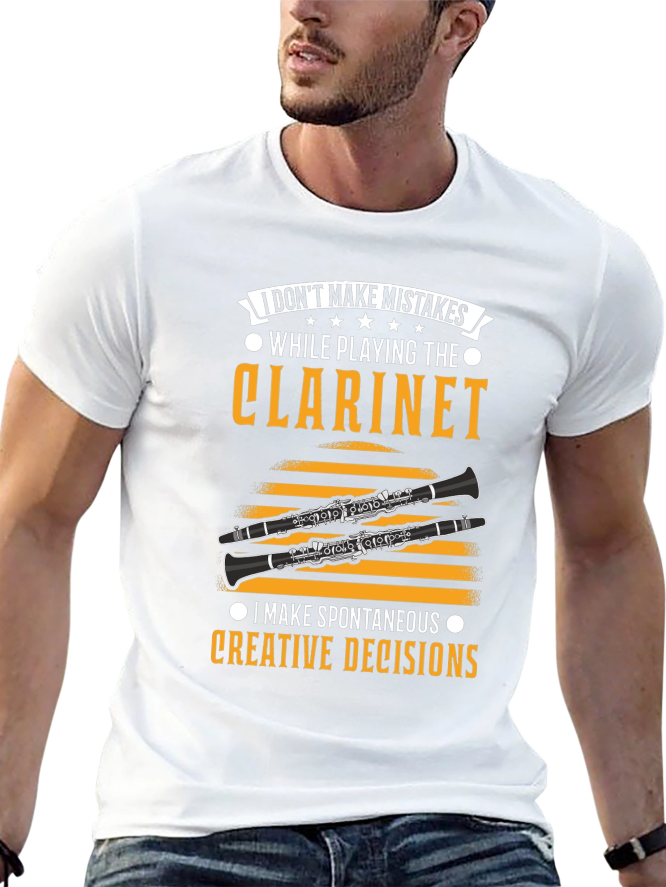 Clarinet Player T-Shirt - Humorous Music Gift