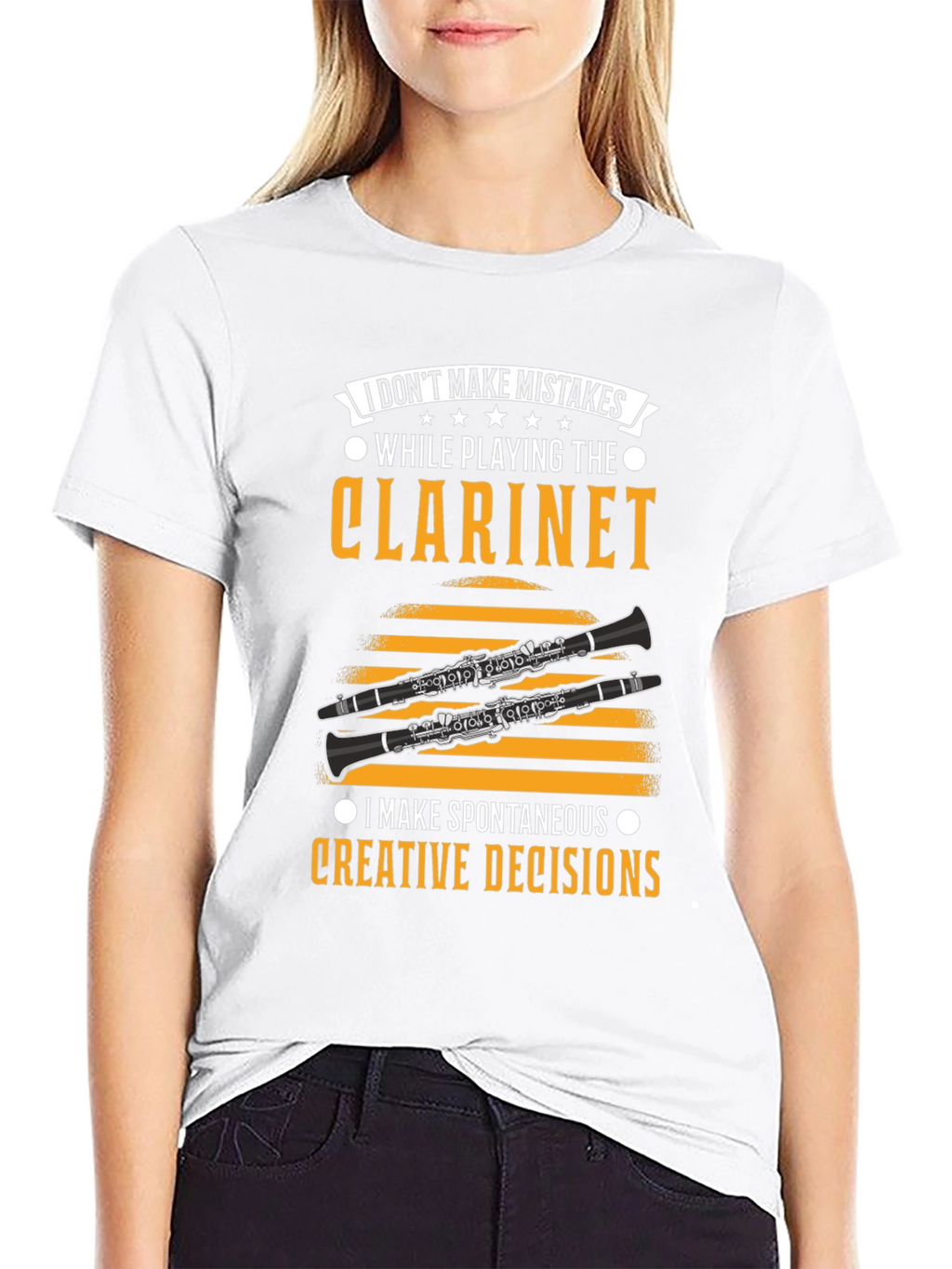 Clarinet Player T-Shirt - Humorous Music Gift