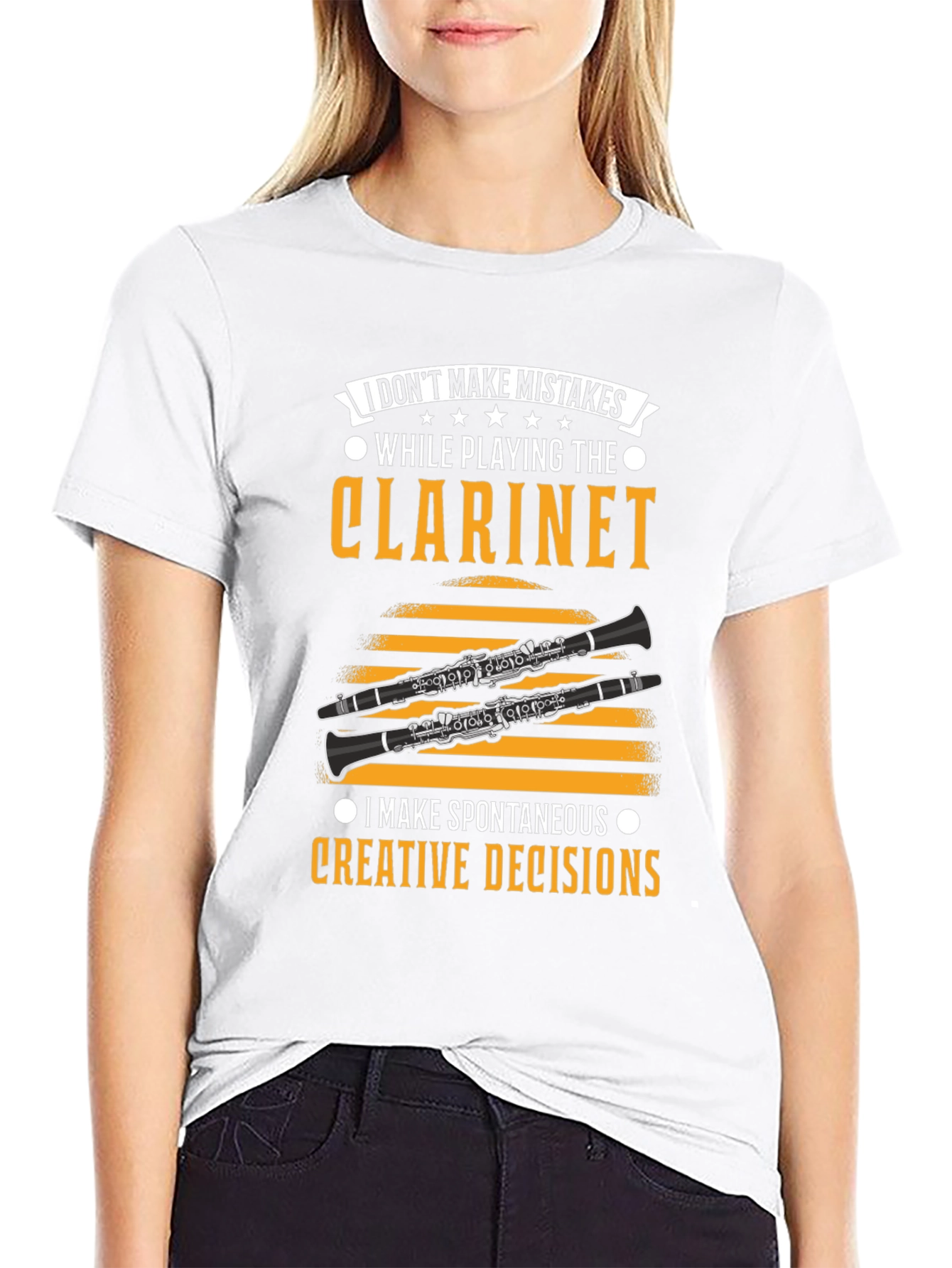 Clarinet Player T-Shirt - Humorous Music Gift