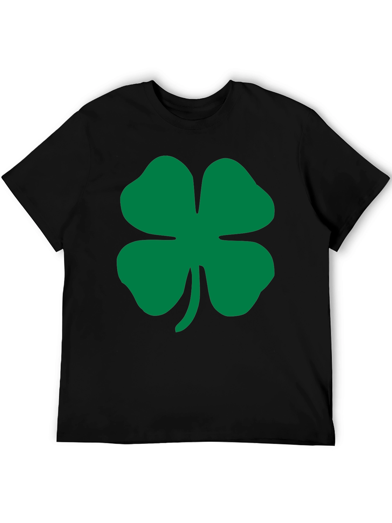 Lucky Clover Black T-Shirt
